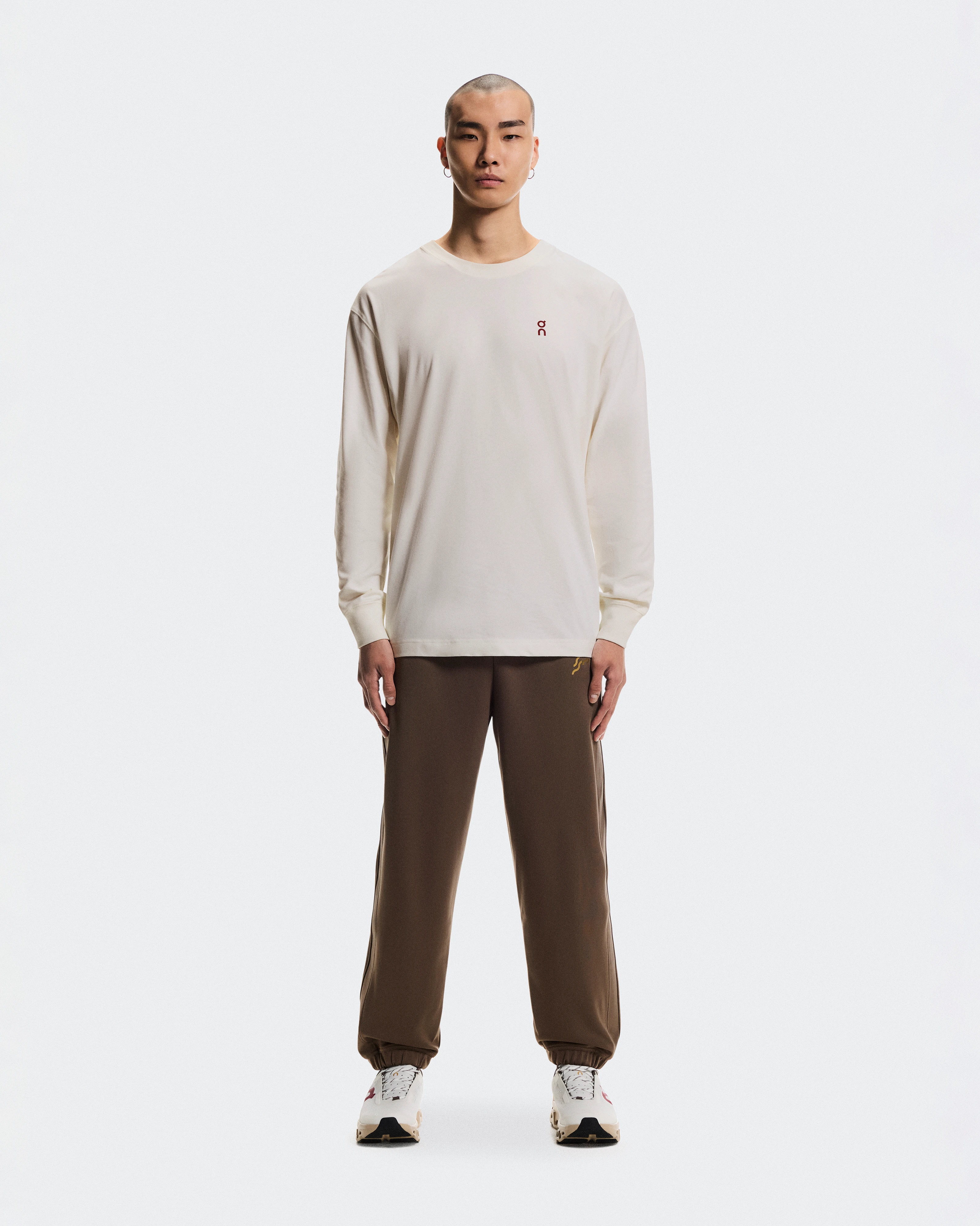 On Club Long-T Year of the Horse Ivory Men Tops and t-shirts