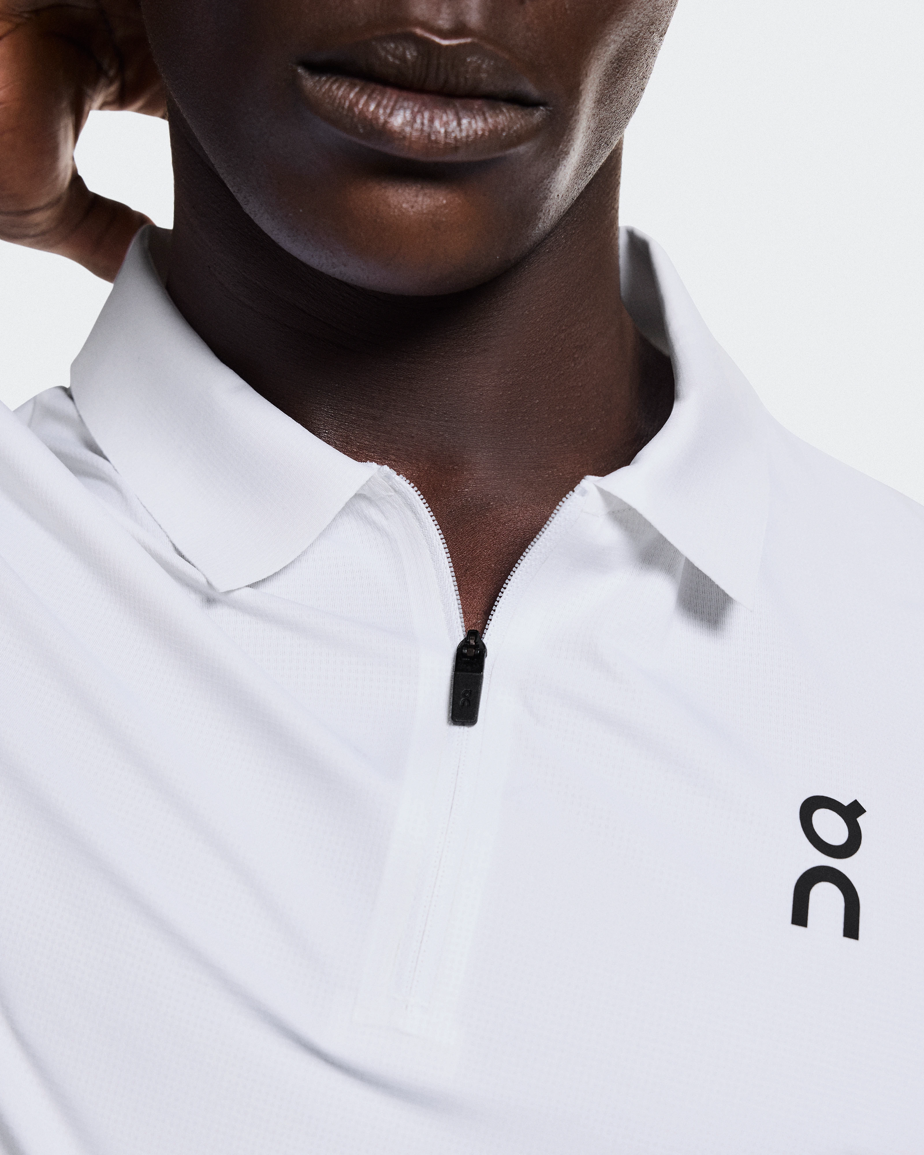 On Court Polo White Men Tops and t-shirts