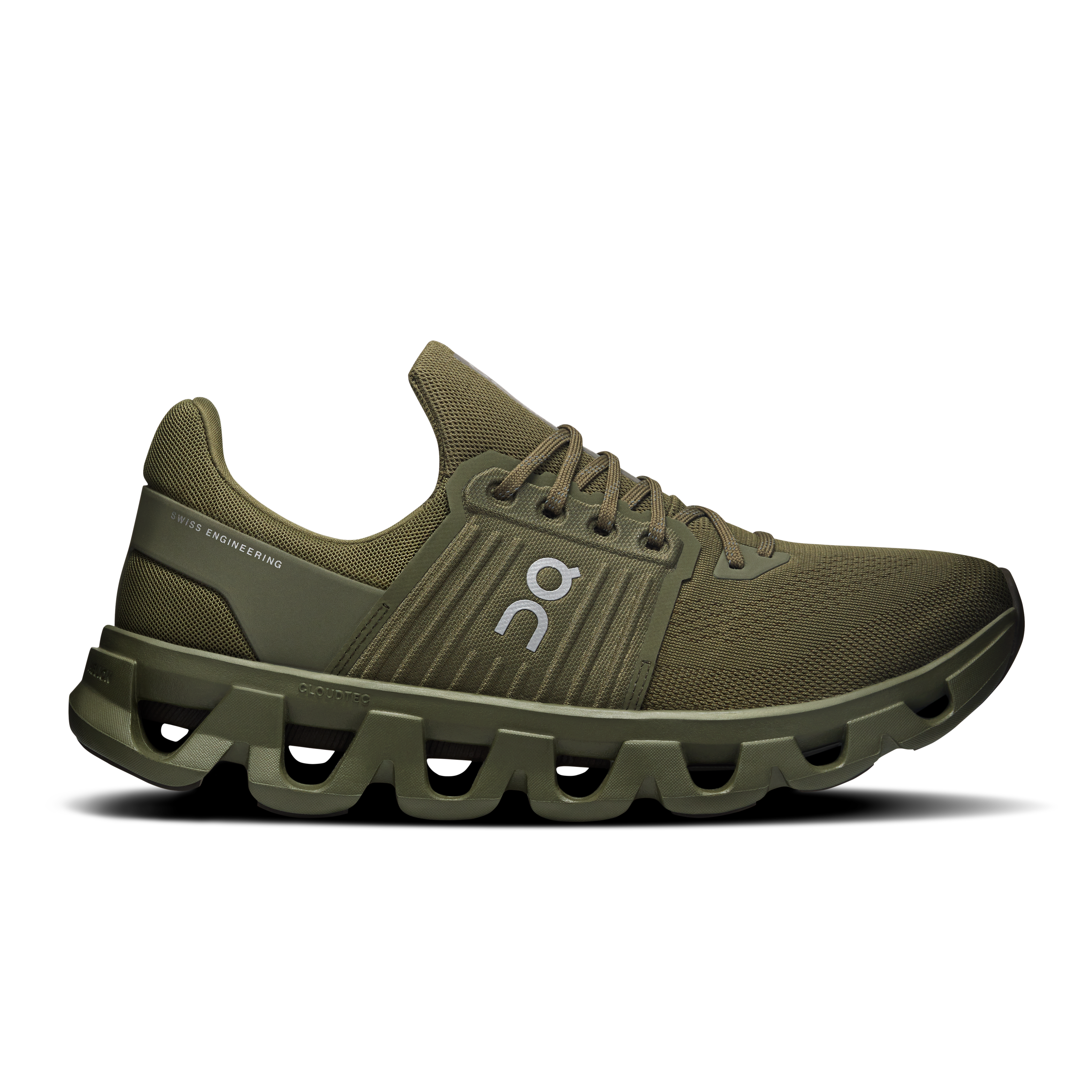 On Cloudswift 4 AD Olive & Thorn Men – All-day, city life, water-repellent Shoes