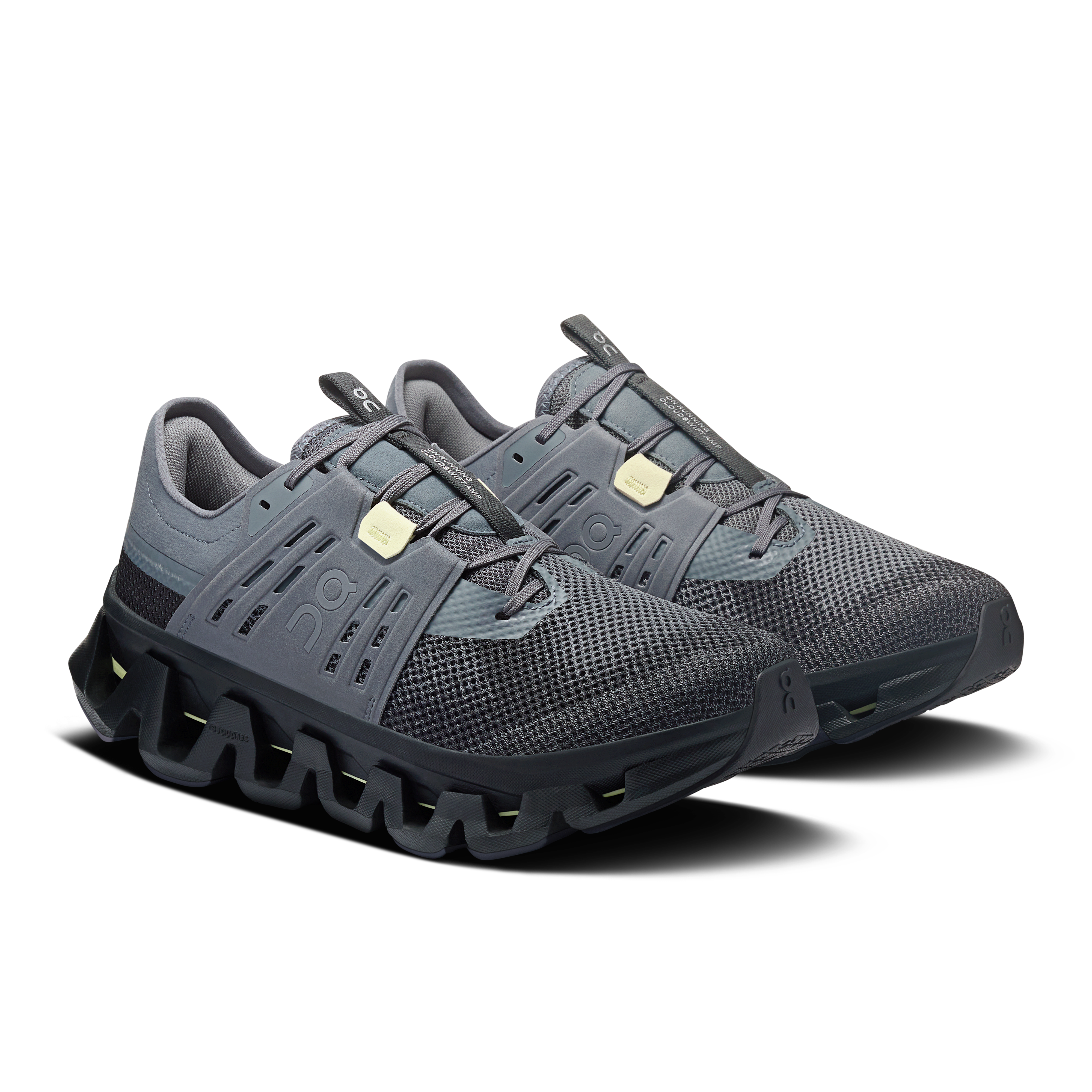 On Cloudswift Amp Stone & Black Men Active life Shoes