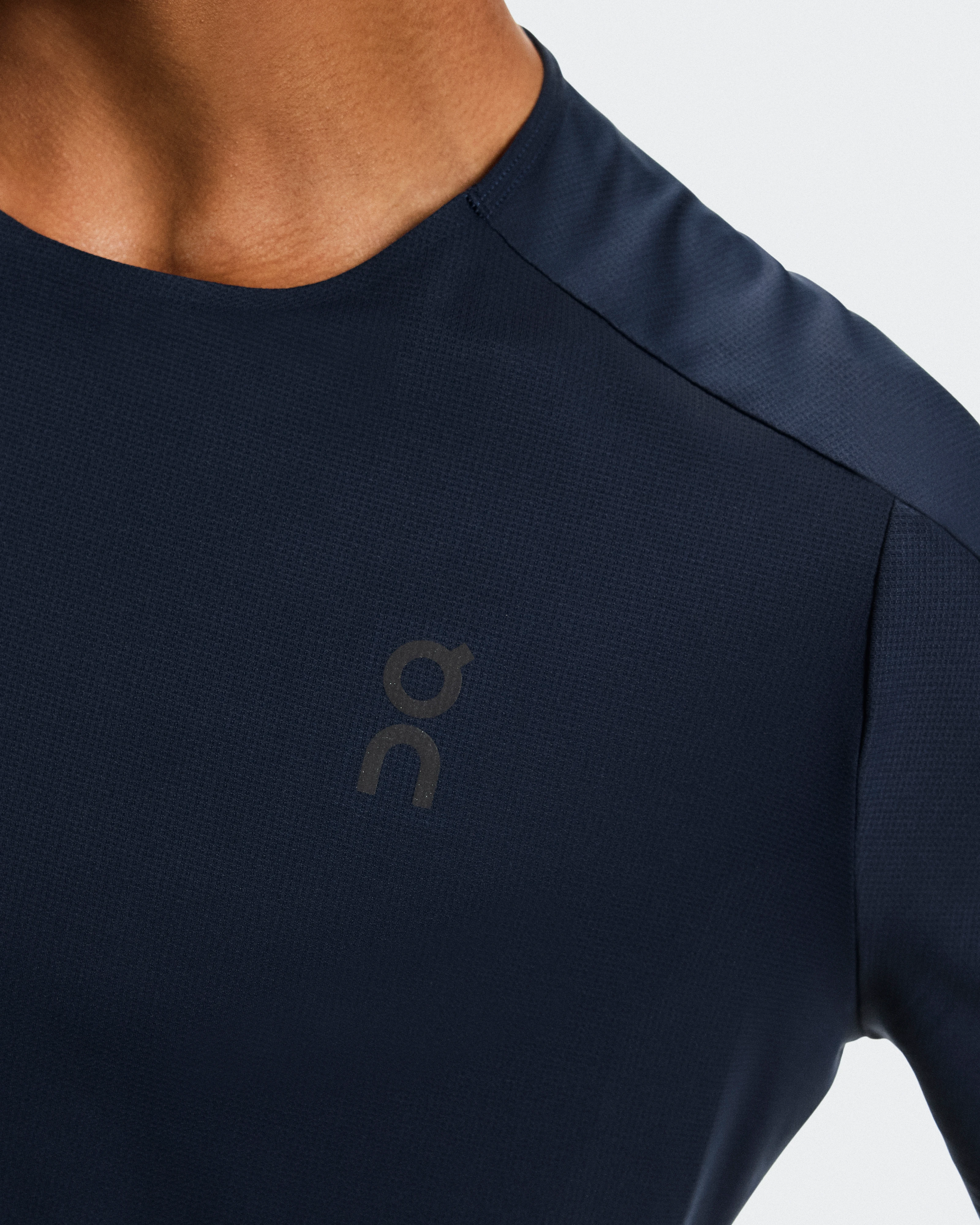 On Performance-T Navy & Black Men Tops and t-shirts