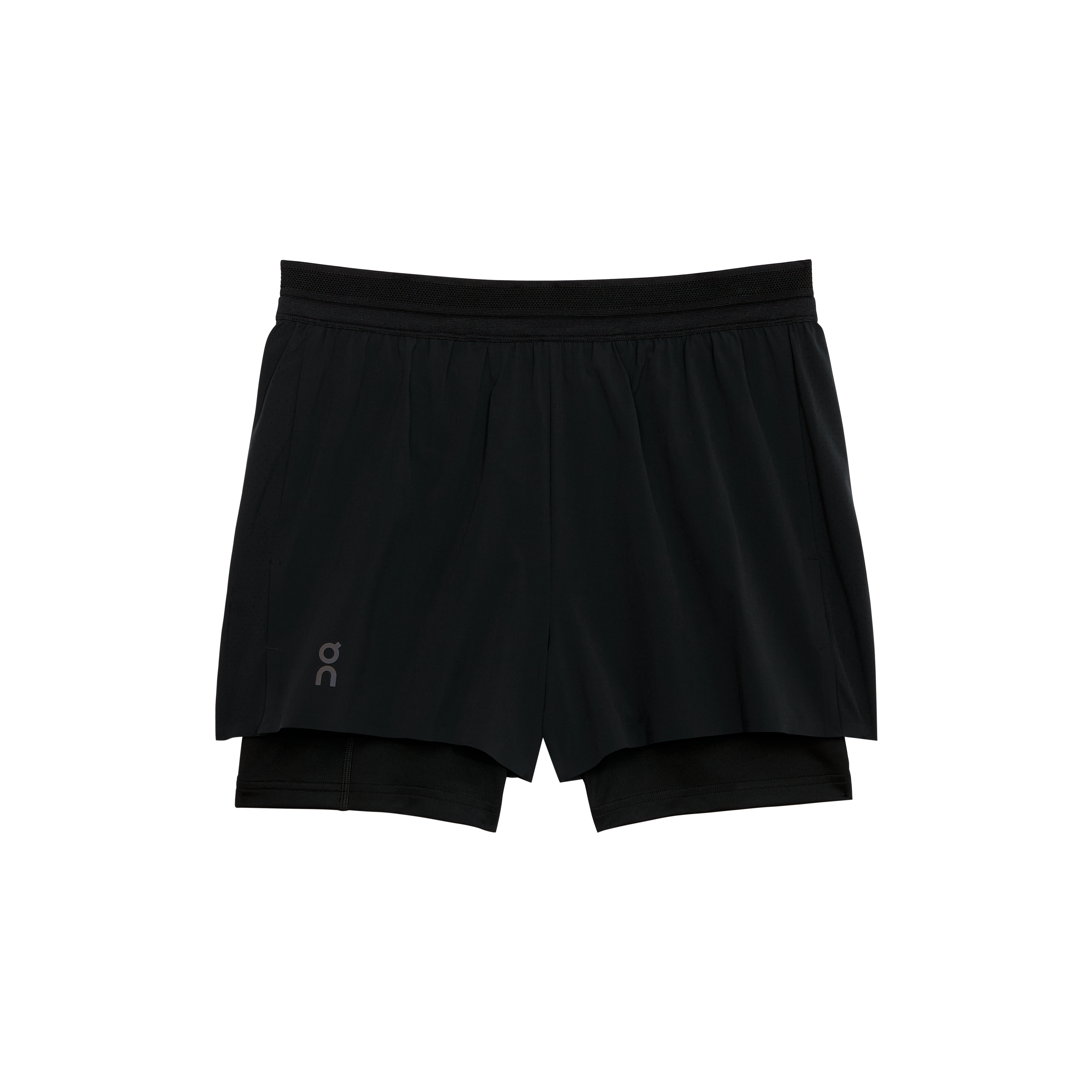 3" Performance 2/1 Shorts in Black