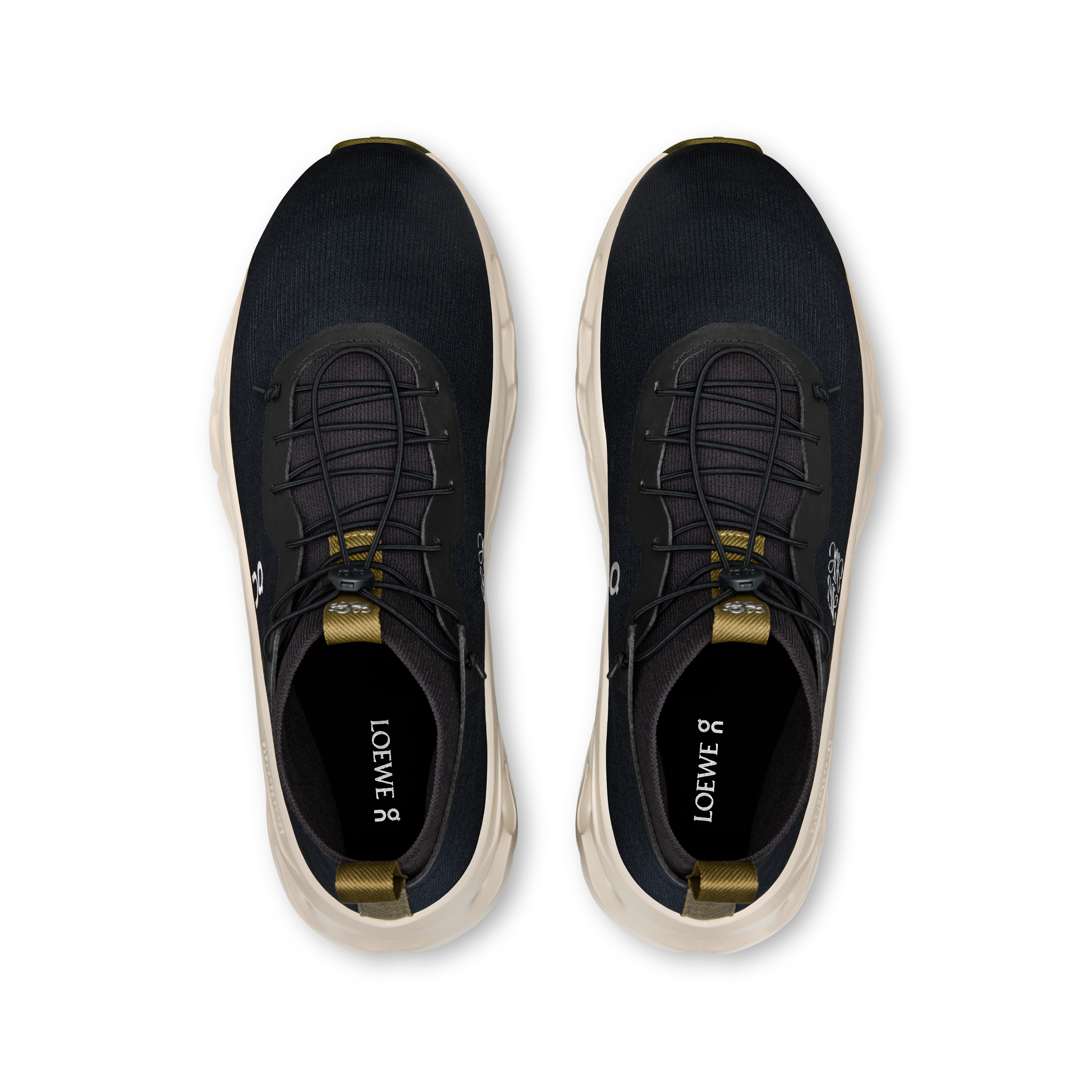On Cloudtilt Hi LOEWE Black & Oatmeal | Olive Men Active life Shoes