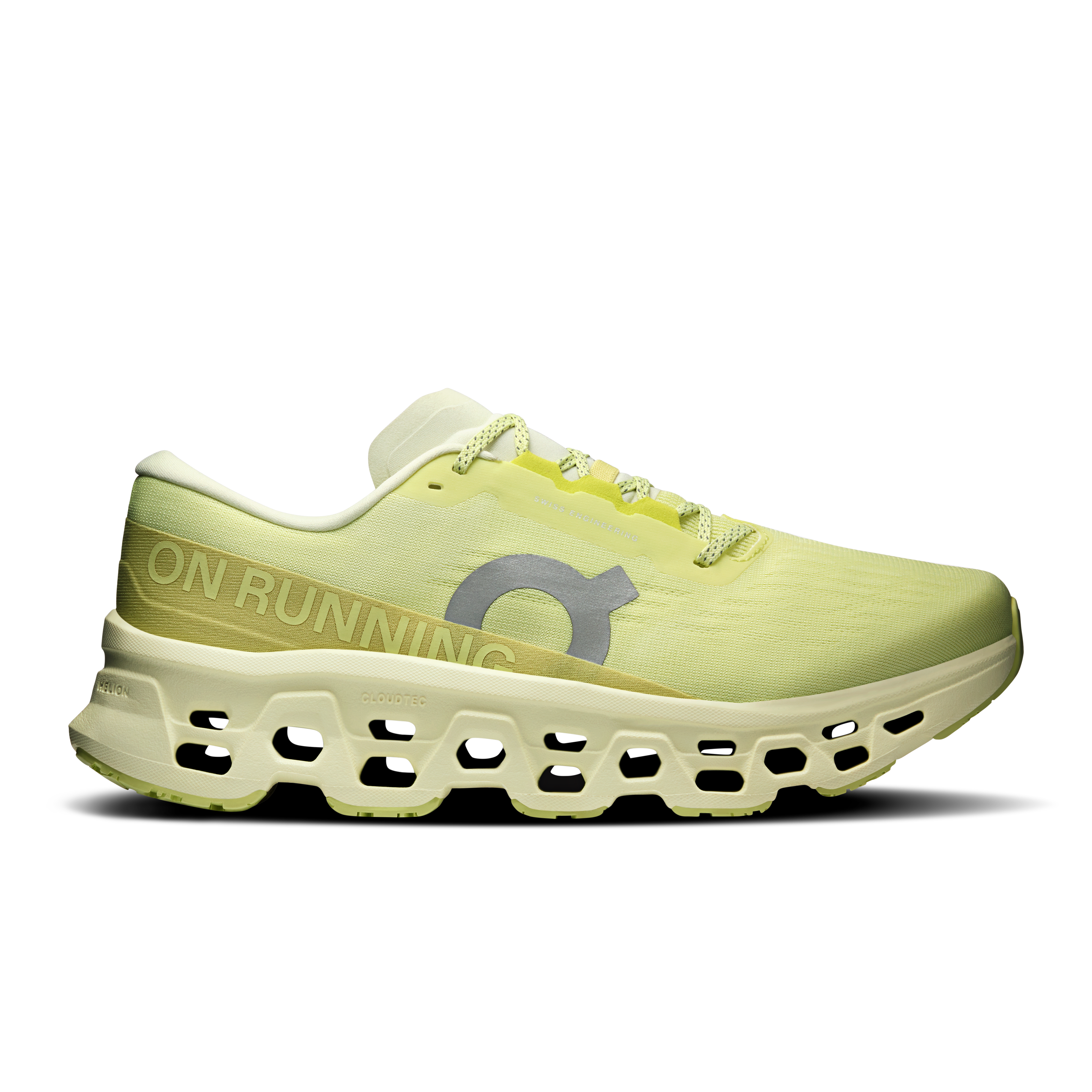 On Cloudmonster 3 Limelight & Seedling Men – Everyday running, responsive ride Shoes