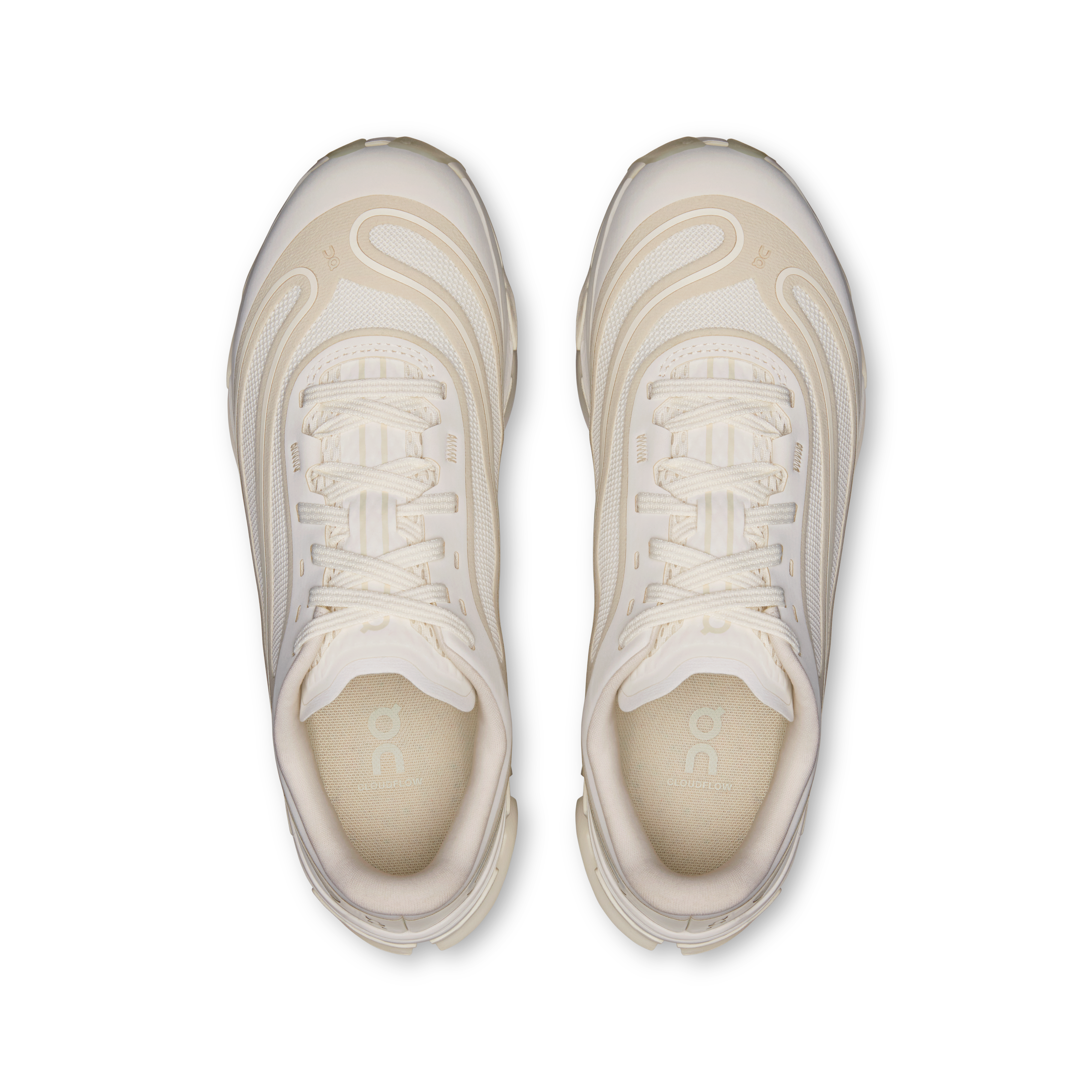 On Cloudflow 5 AD Ivory & Grain Women Active life Shoes