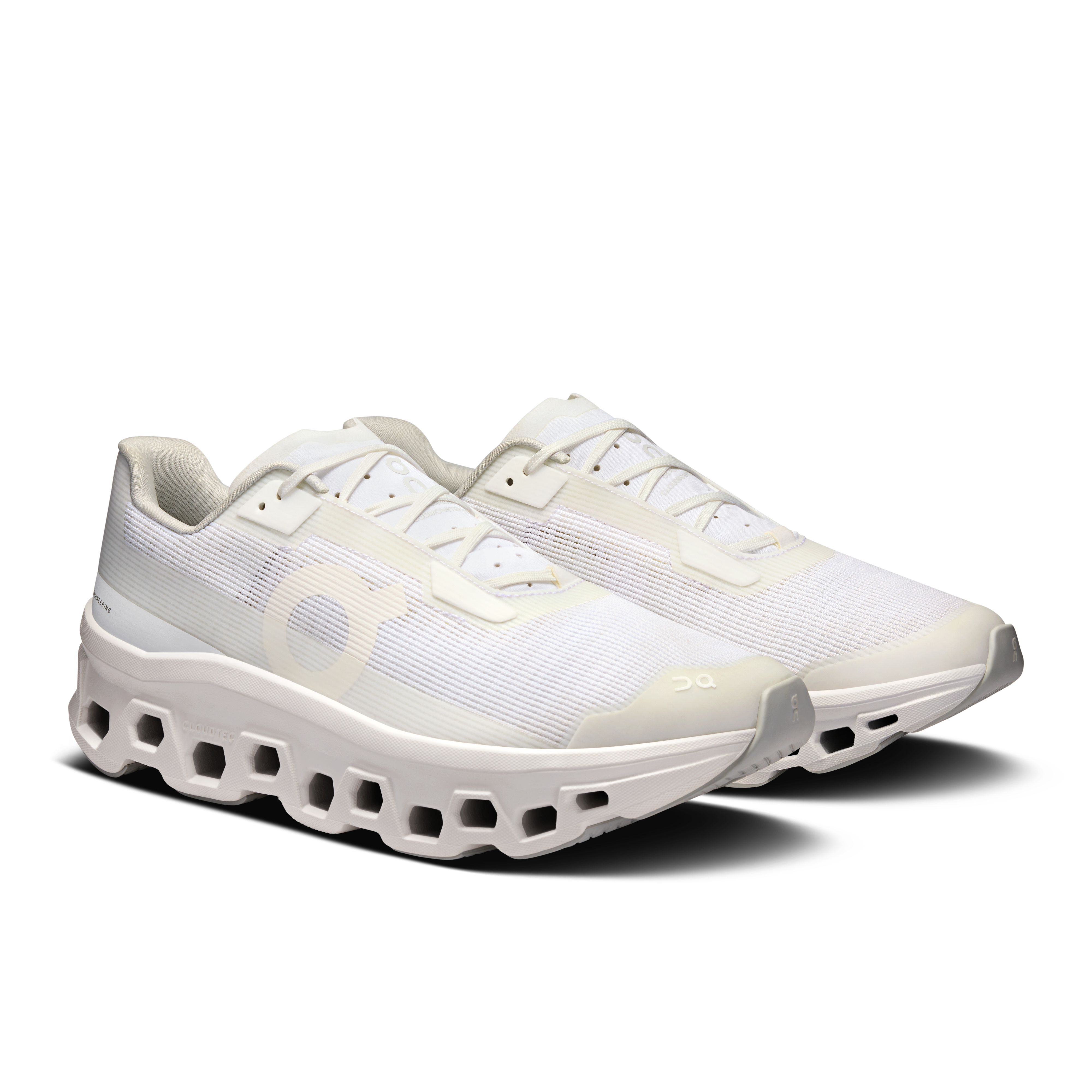 On Cloudmonster Void White & White Men Active life Shoes