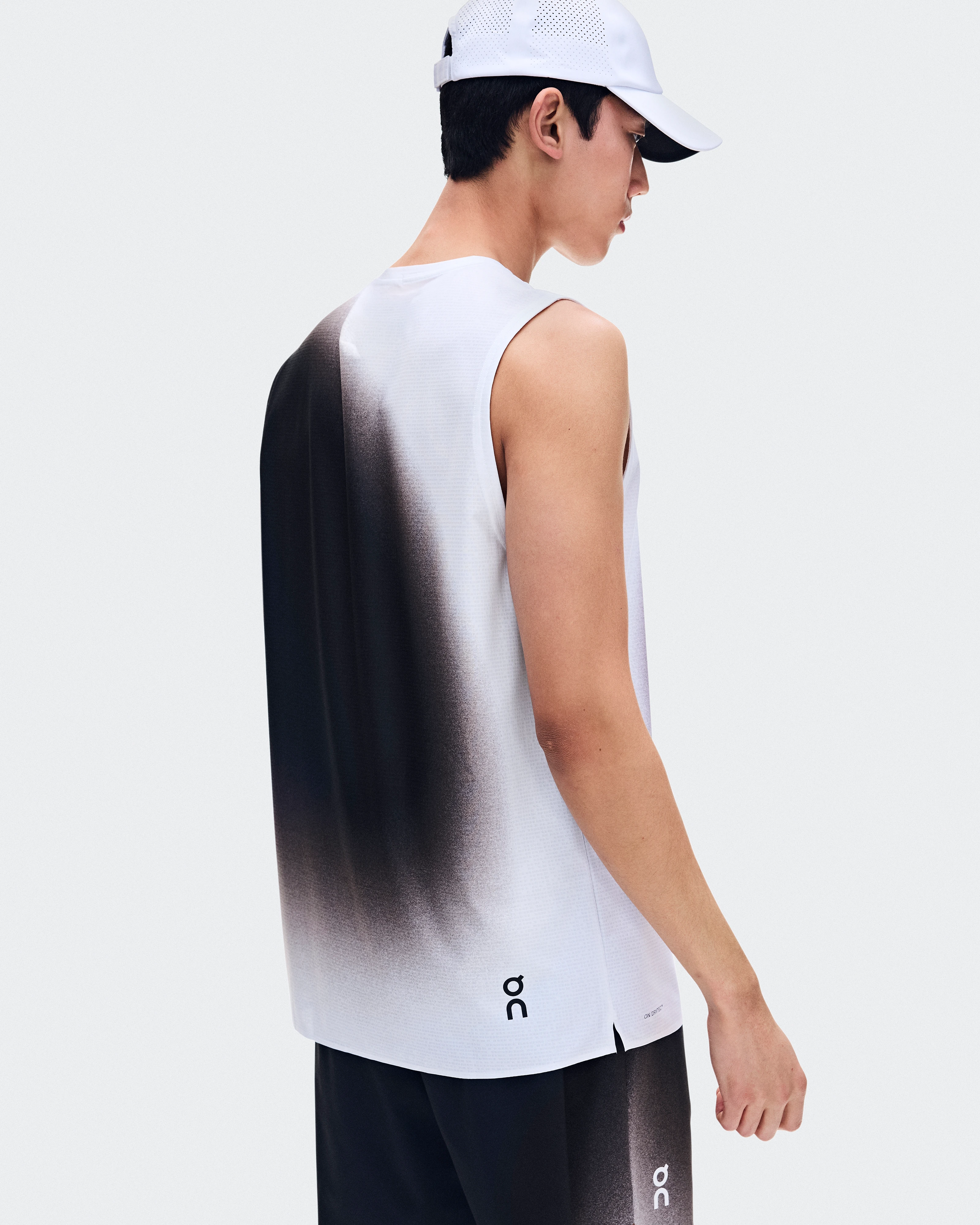On Court Tank Swing White & Mulberry Men Tops and t-shirts