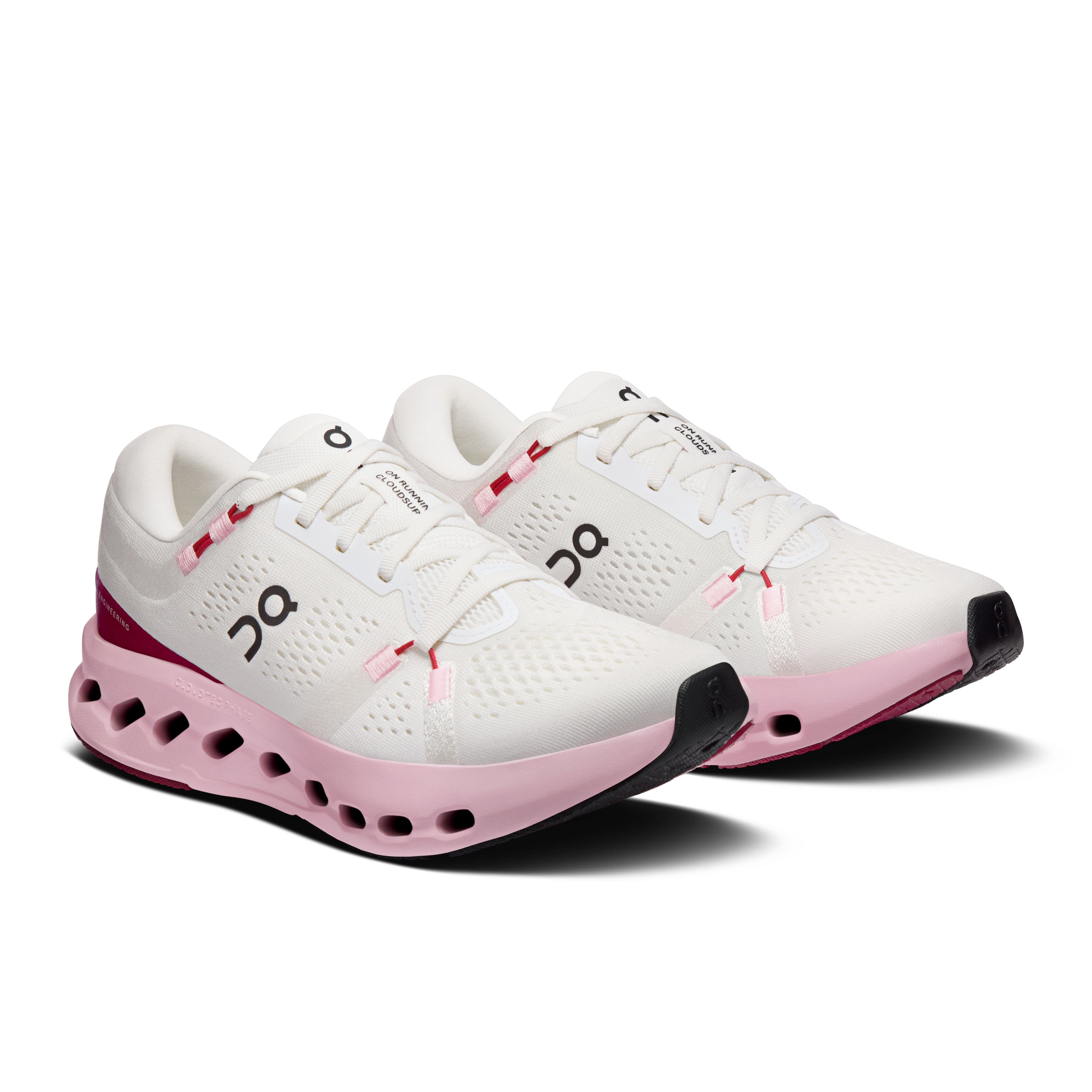 On Cloudsurfer 2 Ivory & Peony Women Road running Shoes