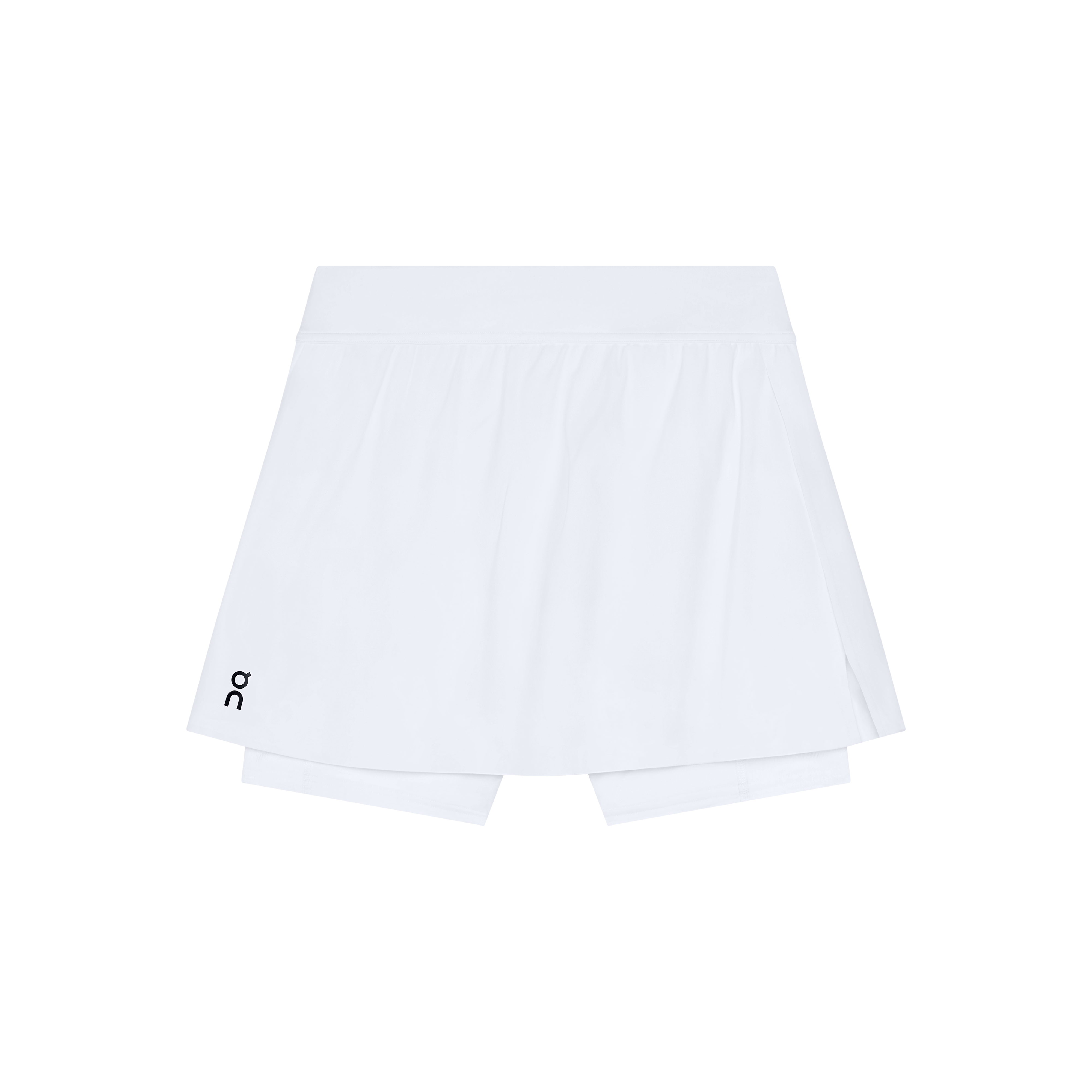 Court Skirt Split in White