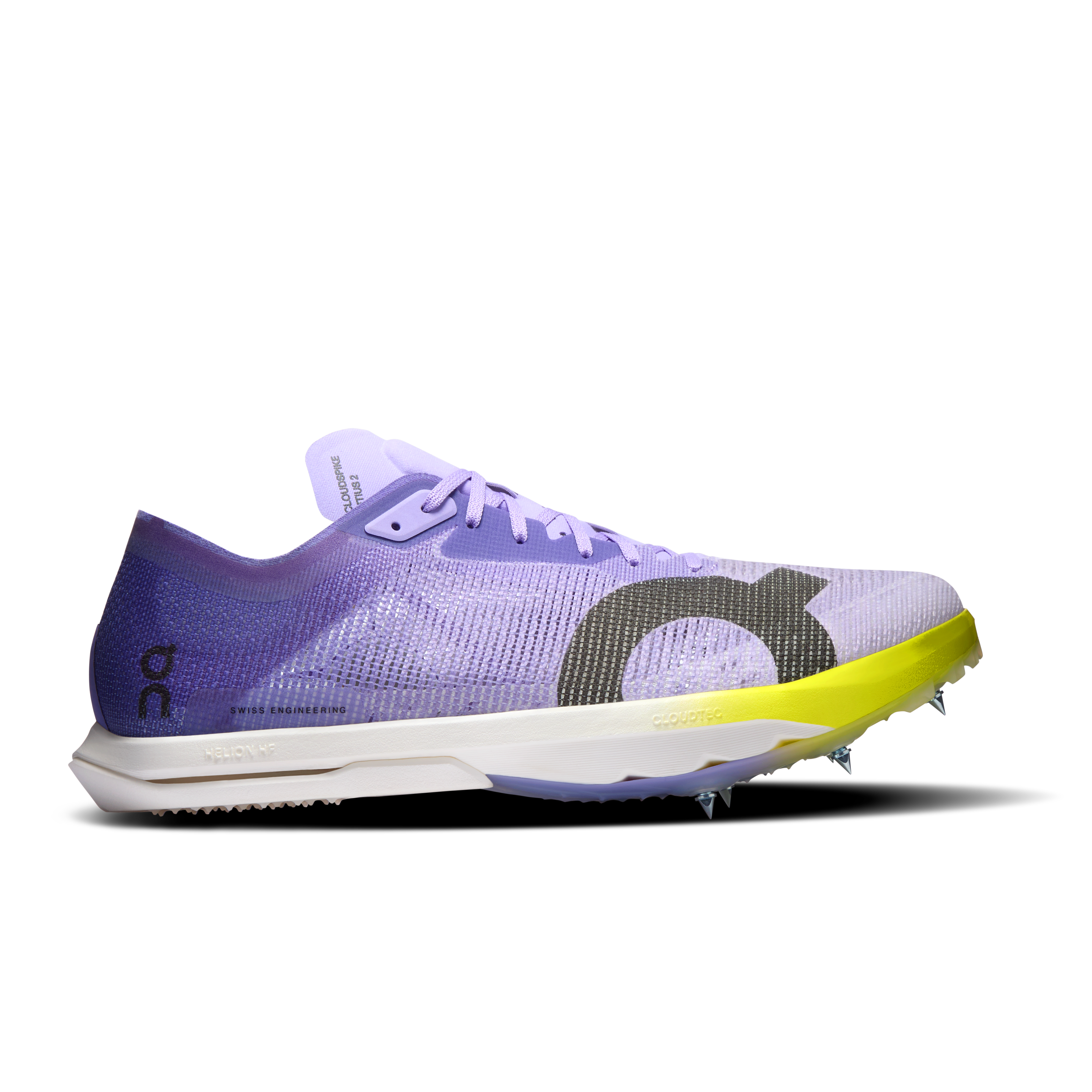 On Cloudspike Citius 2 Bloom & Lime Men – Middle-distance track racing, fast-feeling ride Shoes