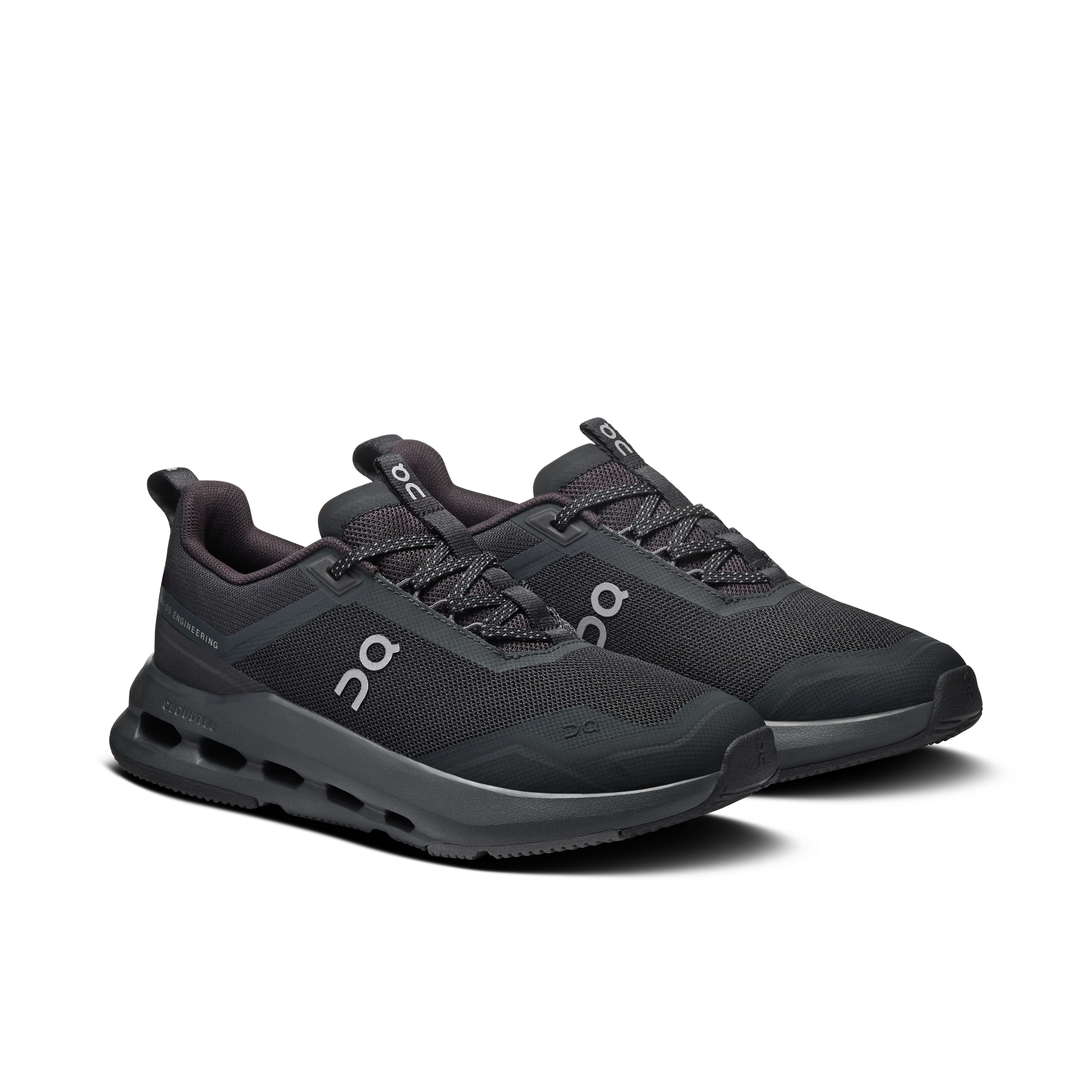 On Cloudnova Youth Black & Eclipse Youth Active life Shoes