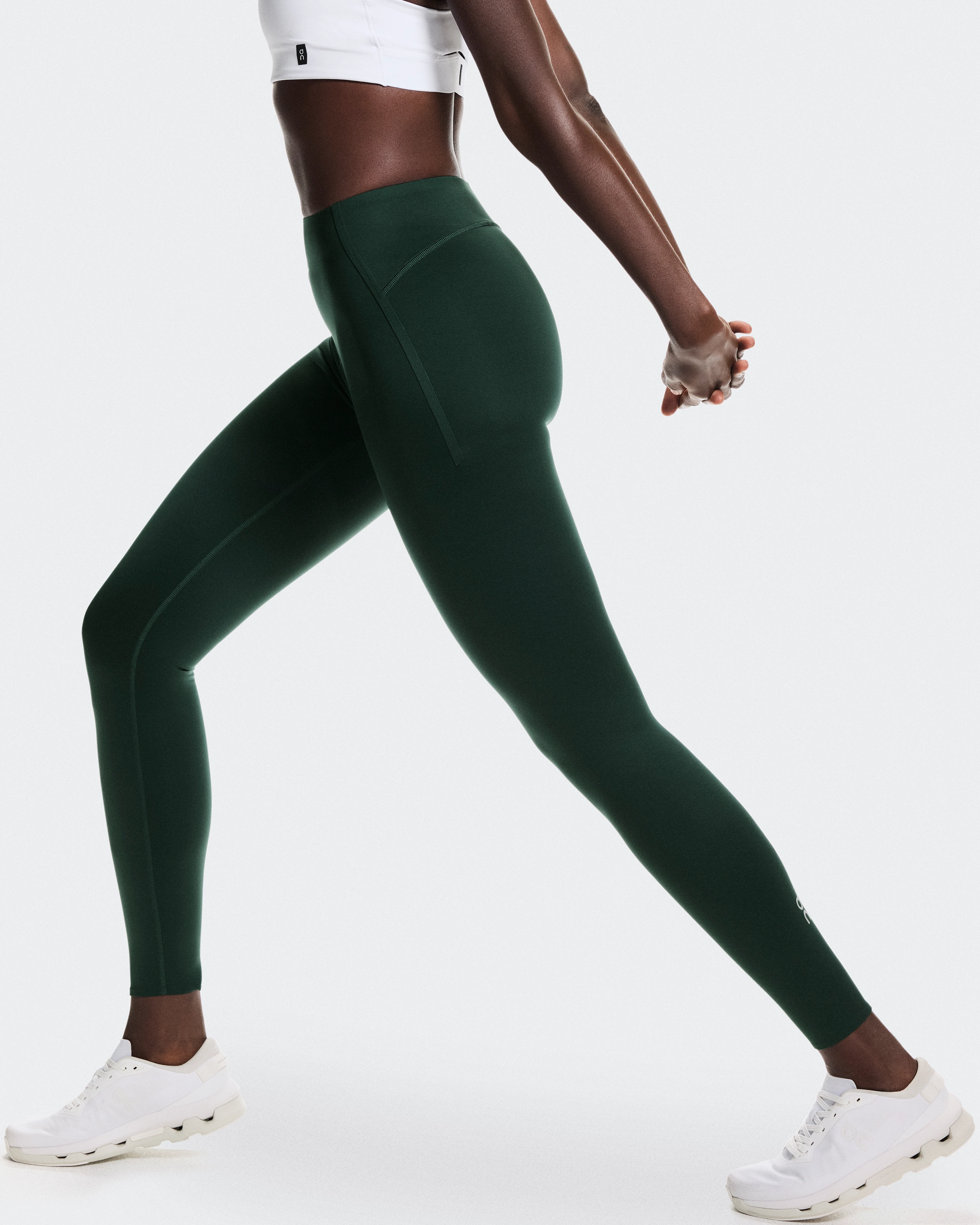 On Train Tights Obsidian Women Tights