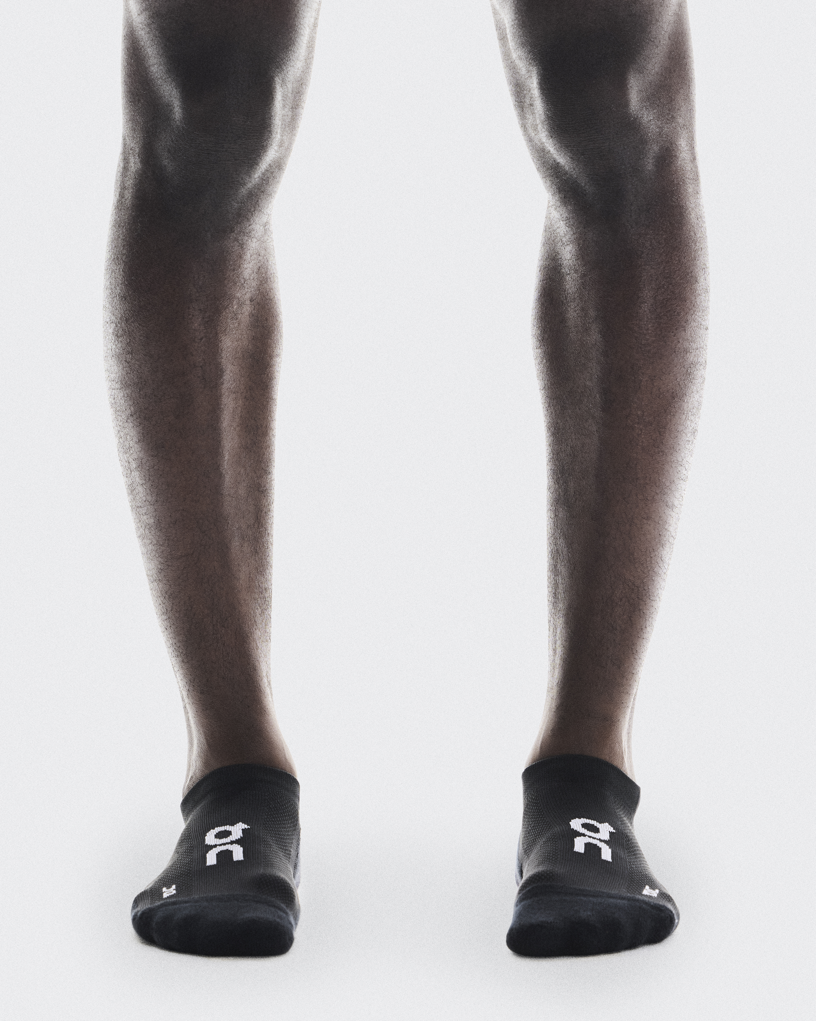 Core Run Sock Low 2P in Black