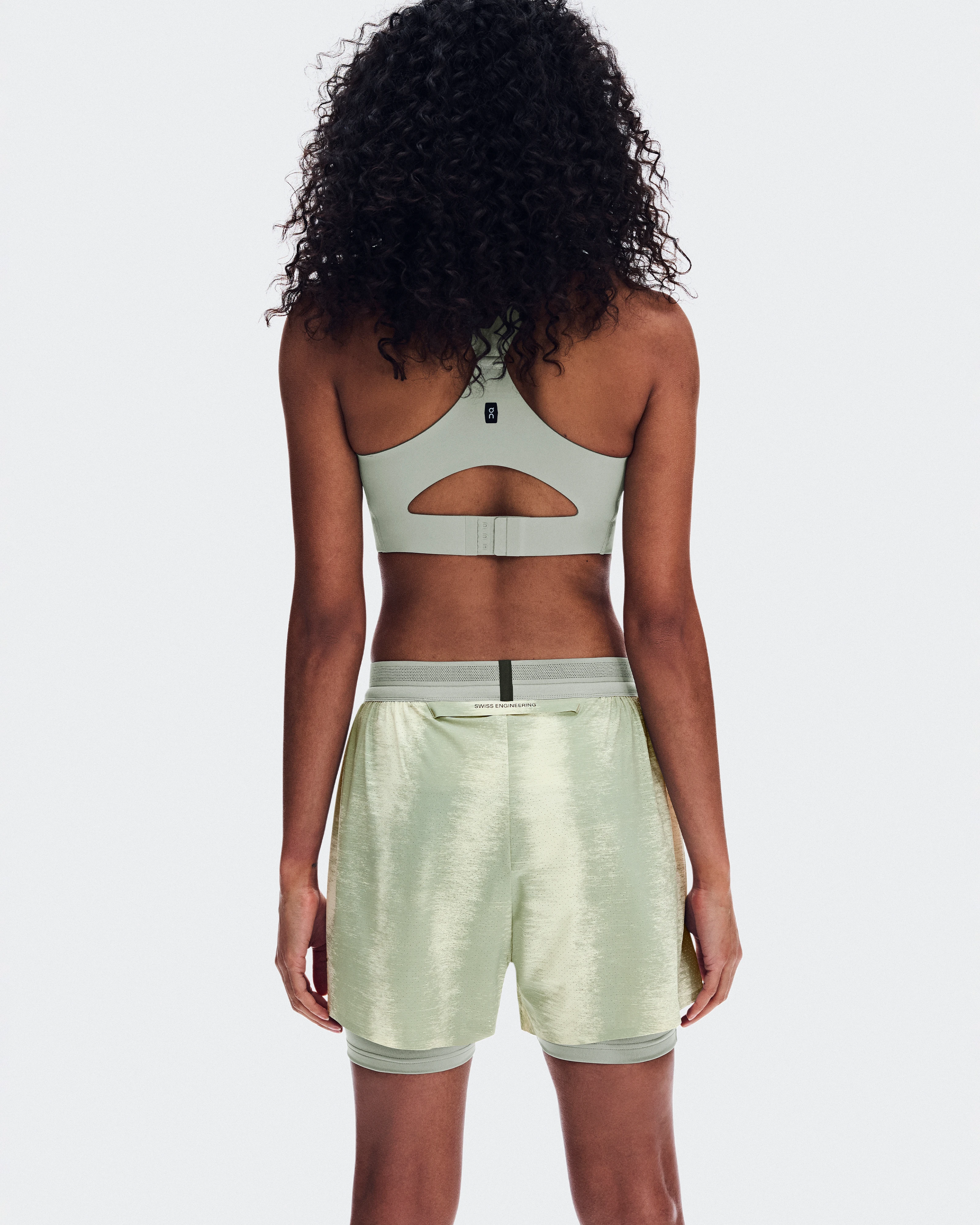 On Performance Shorts Terra Seedling & Tin Women Shorts