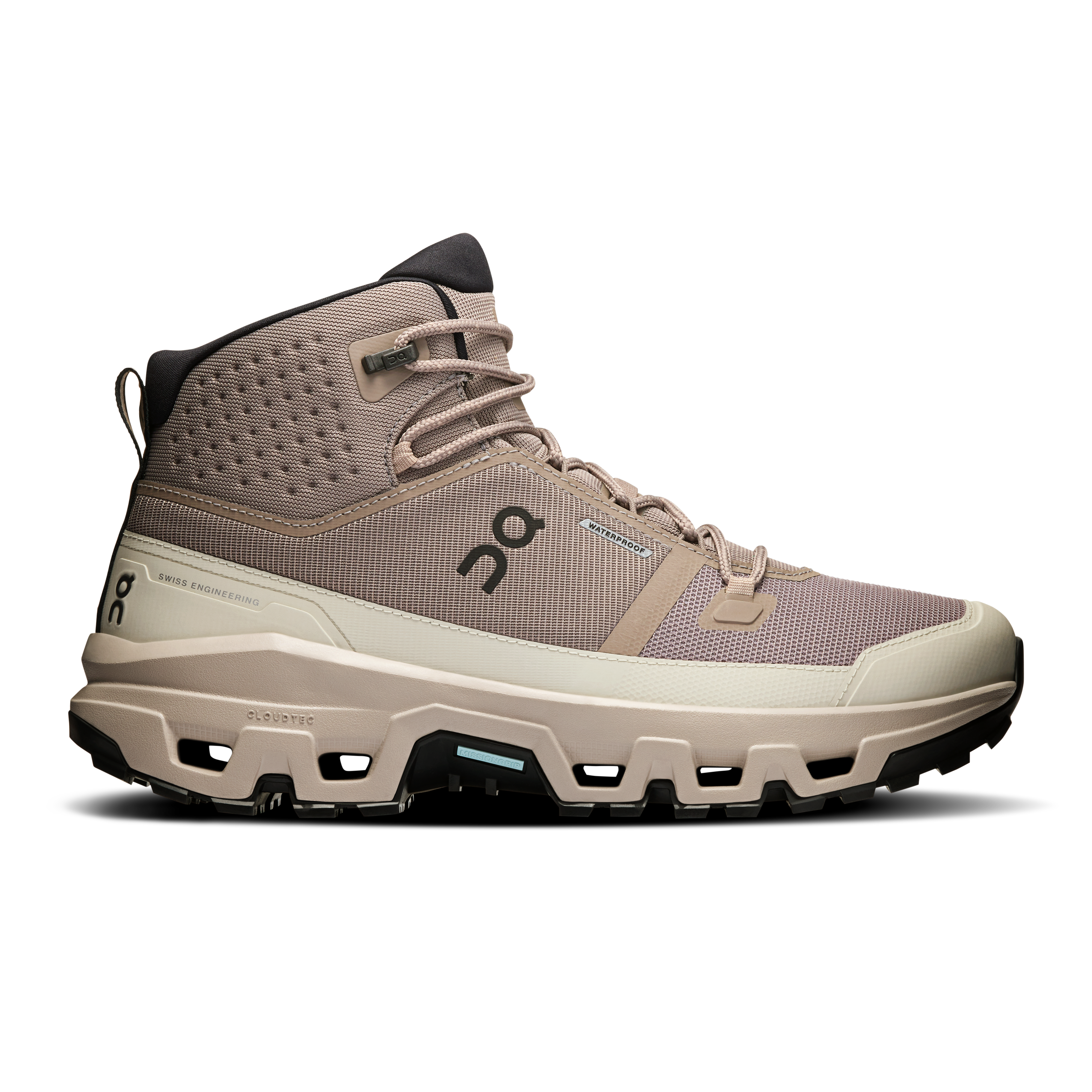 Cloudrock Mid Waterproof Hiking Shoe in Cinder/Desert