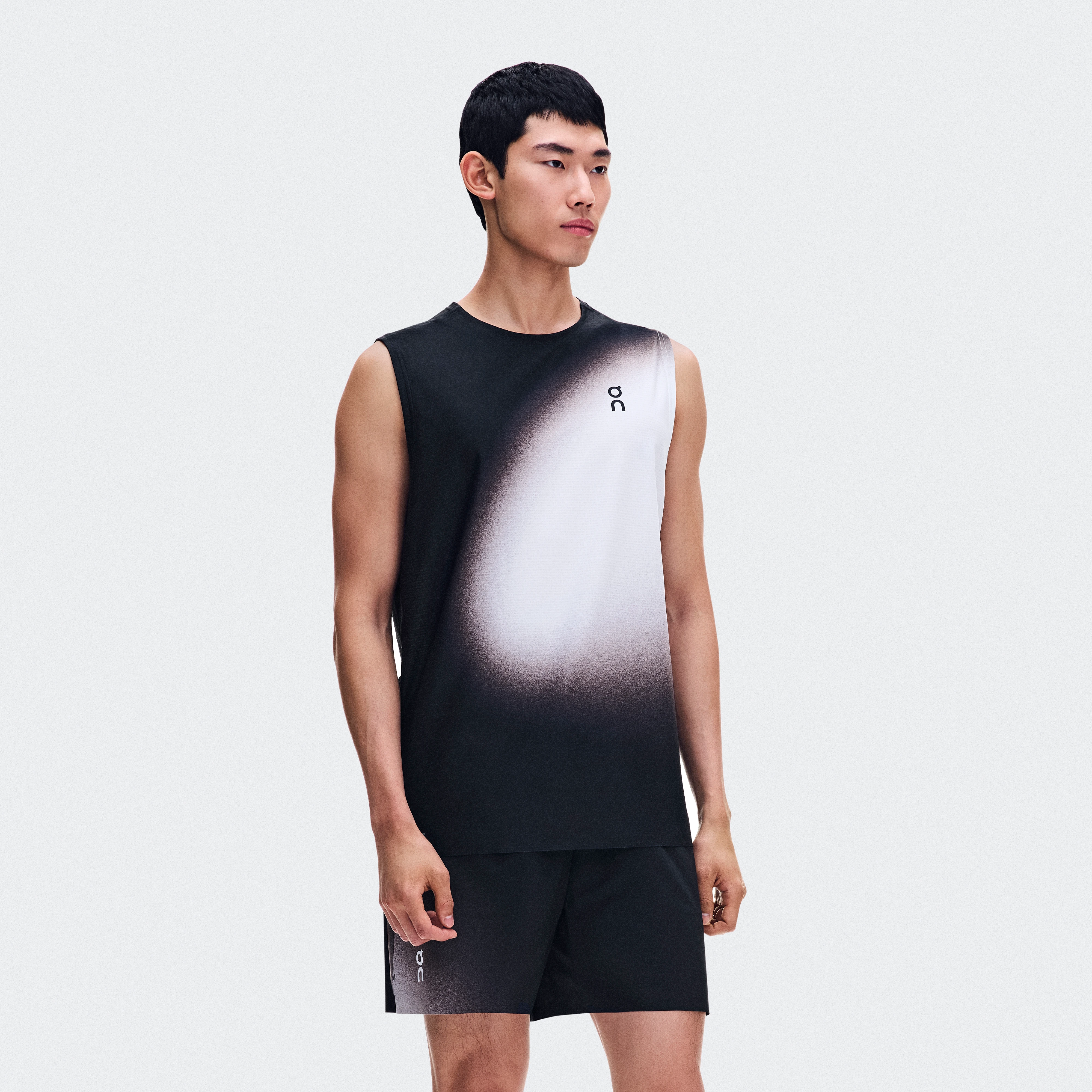 On Court Tank Swing Black & Mulberry Men – Tennis, racket sports Tops and t-shirts Tennis