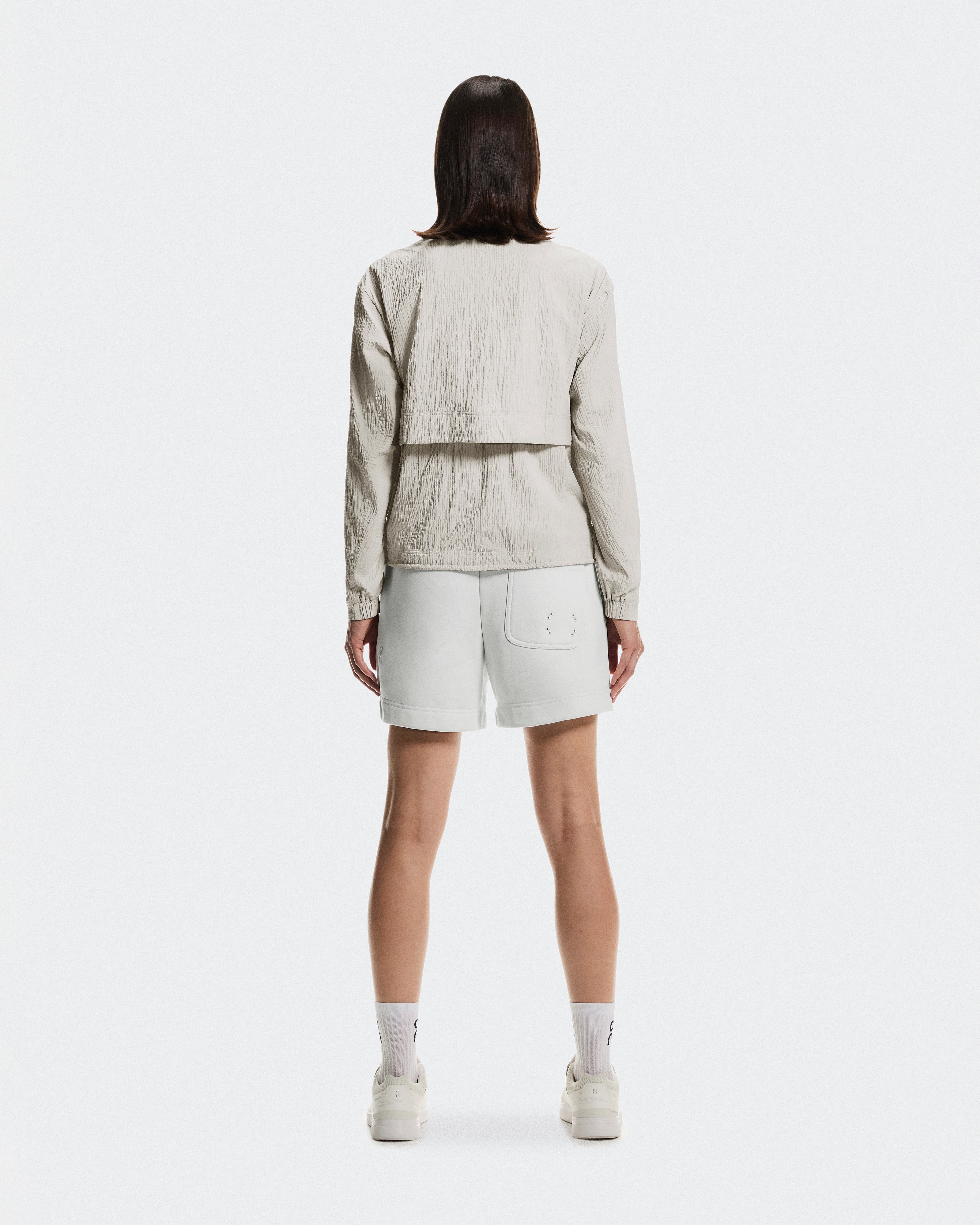 On Courtside 1/2 Zip Eaze Sand Women Hoodies and sweatshirts