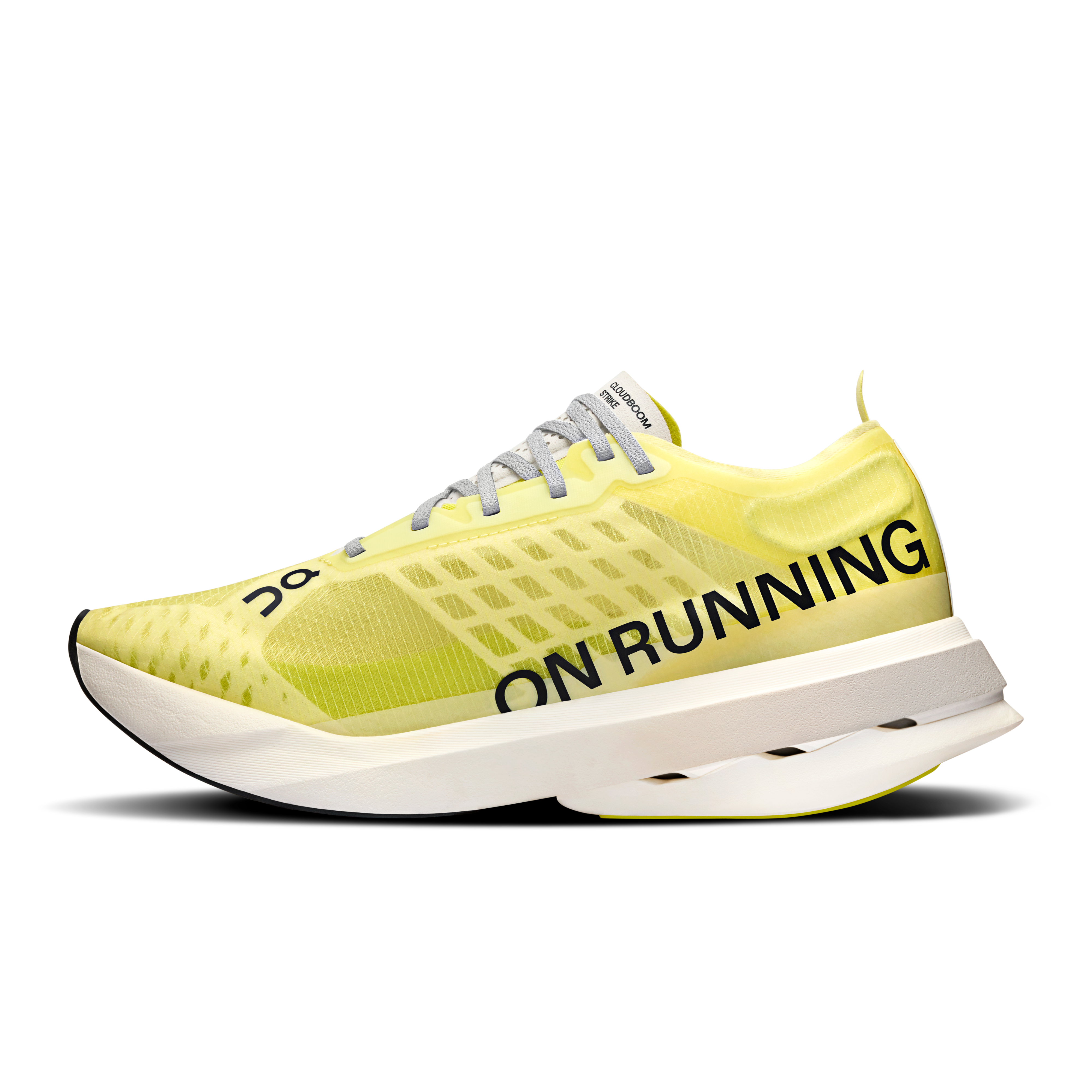On Cloudboom Strike Limelight & Wolf Women Road running Shoes