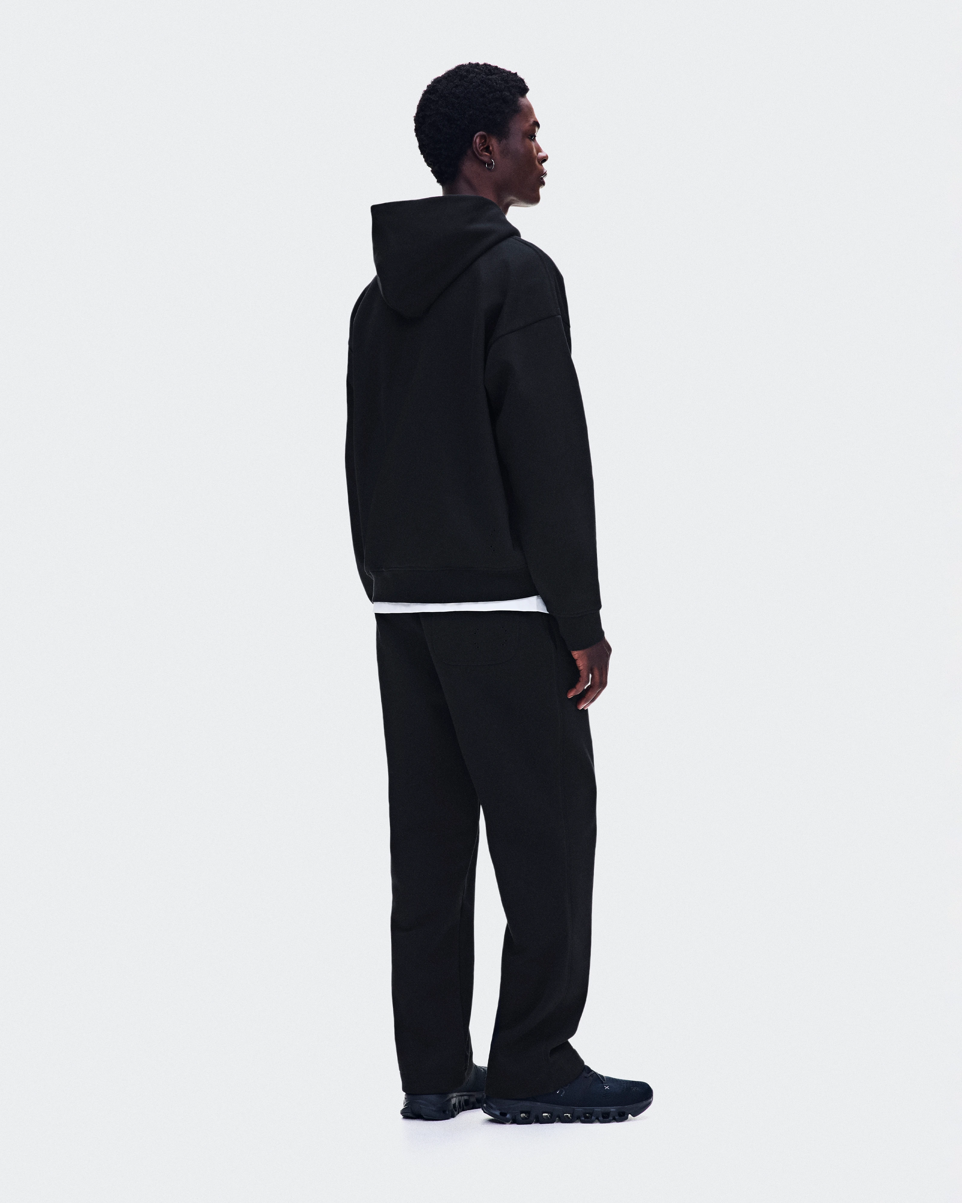 On Club Collective Full Zip Hoodie Black Men Hoodies and sweatshirts