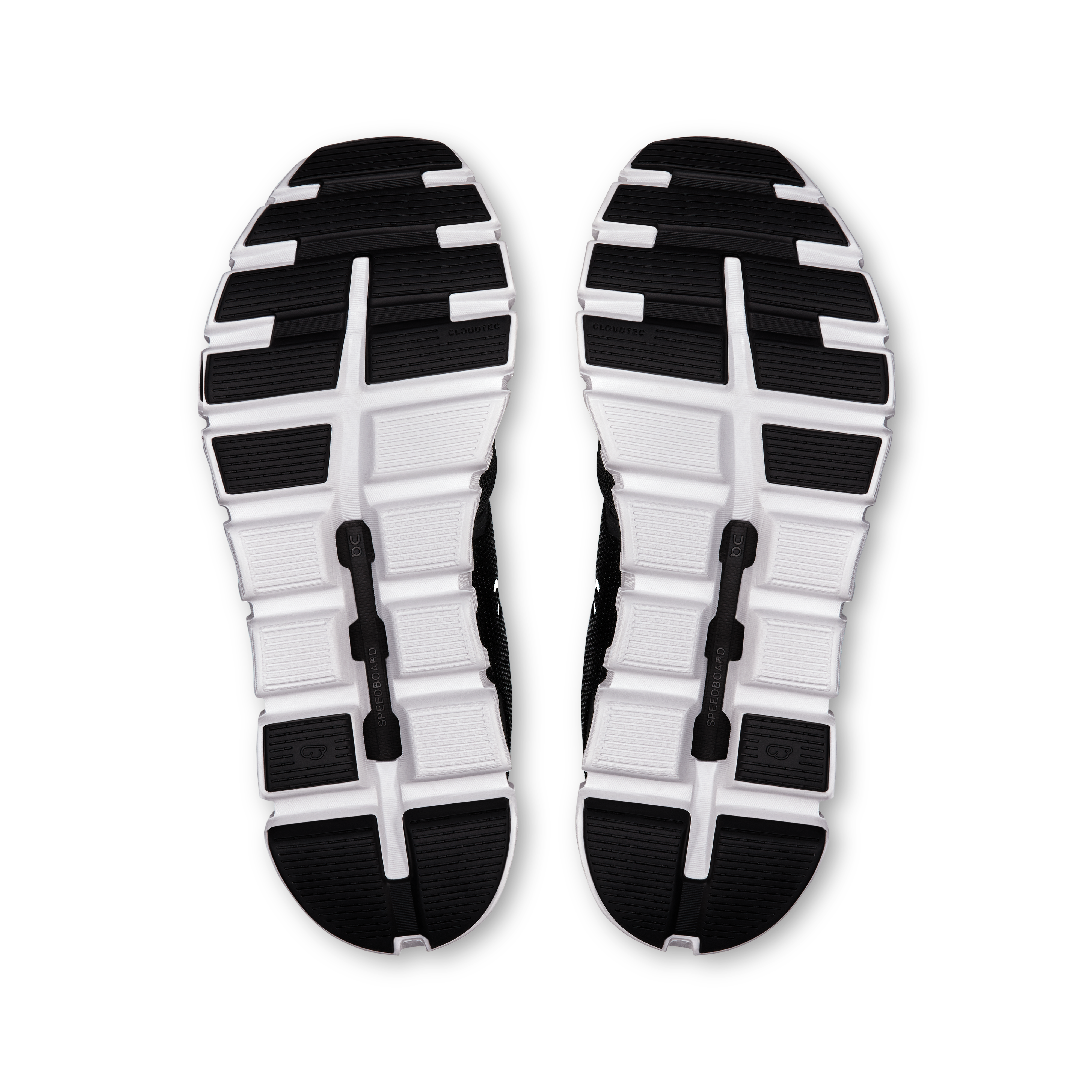 On Cloud 6 Wide Black & White Women Active life Shoes