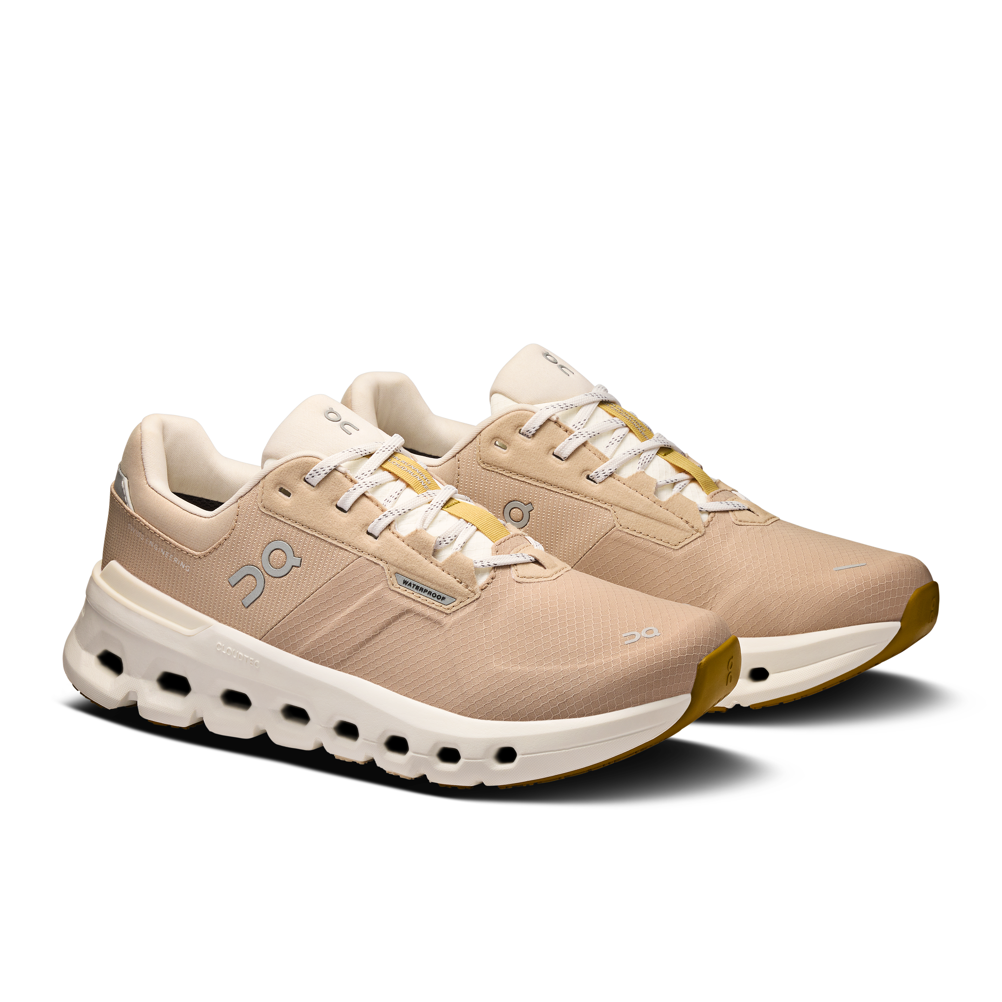 On Cloudrunner 2 Waterproof Sand & Dew Women Road running Shoes