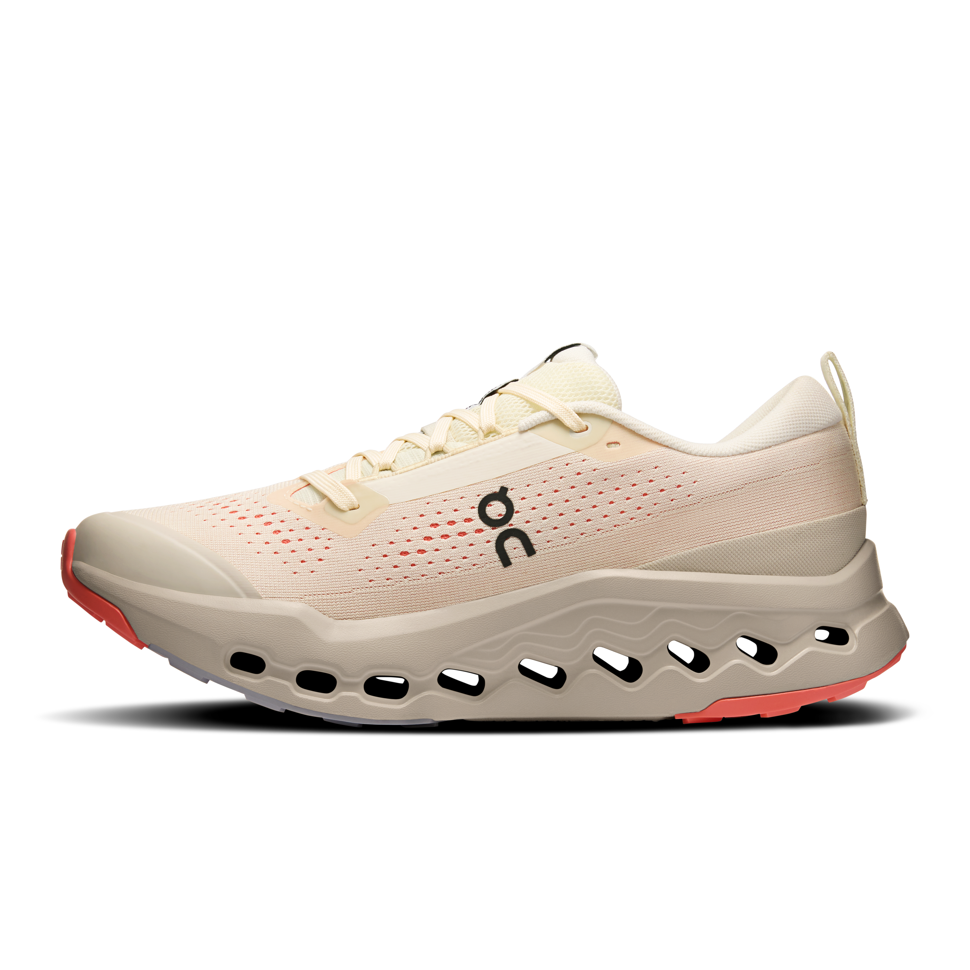 On Cloudsurfer Trail 2 Ivory & Ghost Men Trail running Shoes