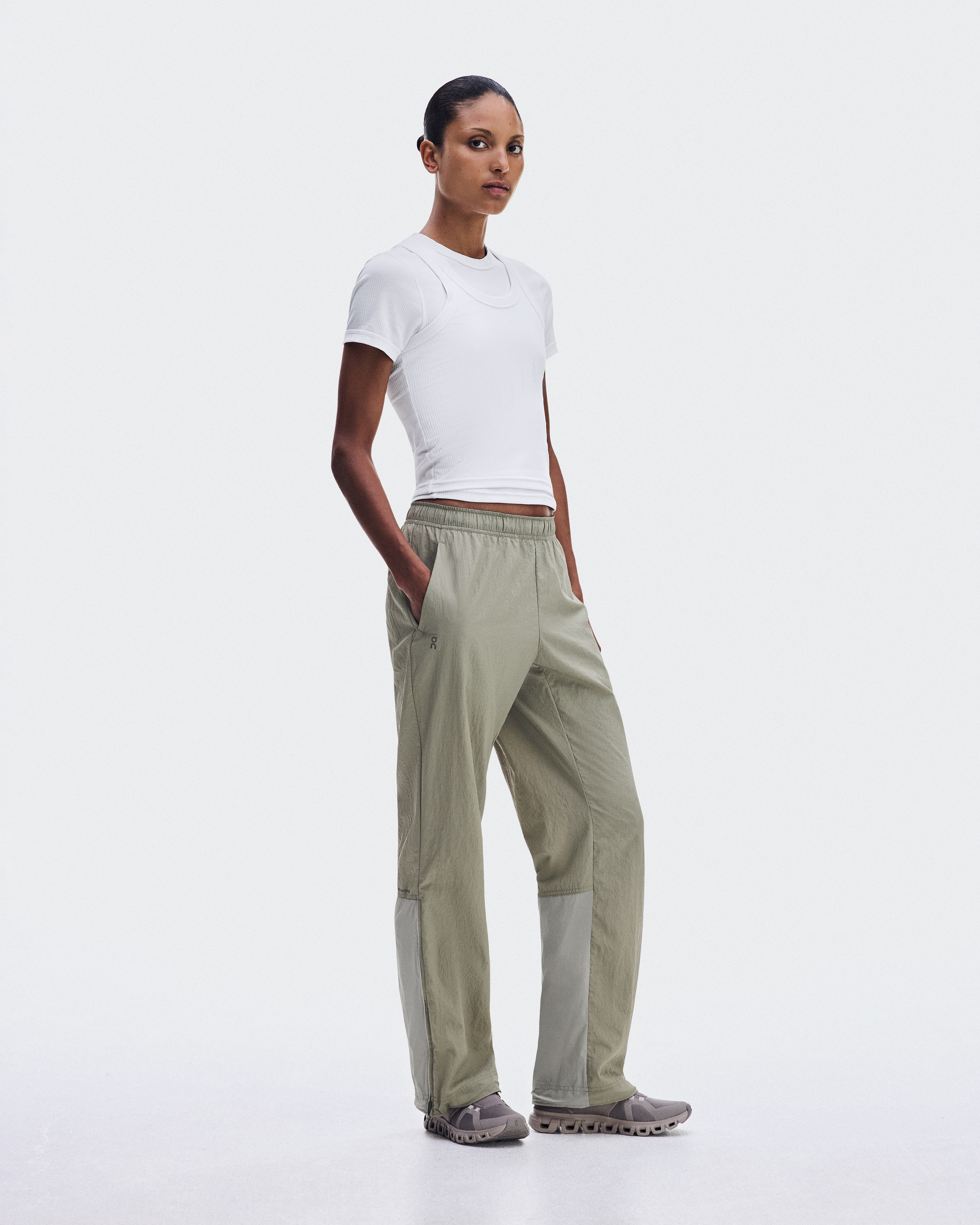 All-Day Track Pants in Vetiver/Brume