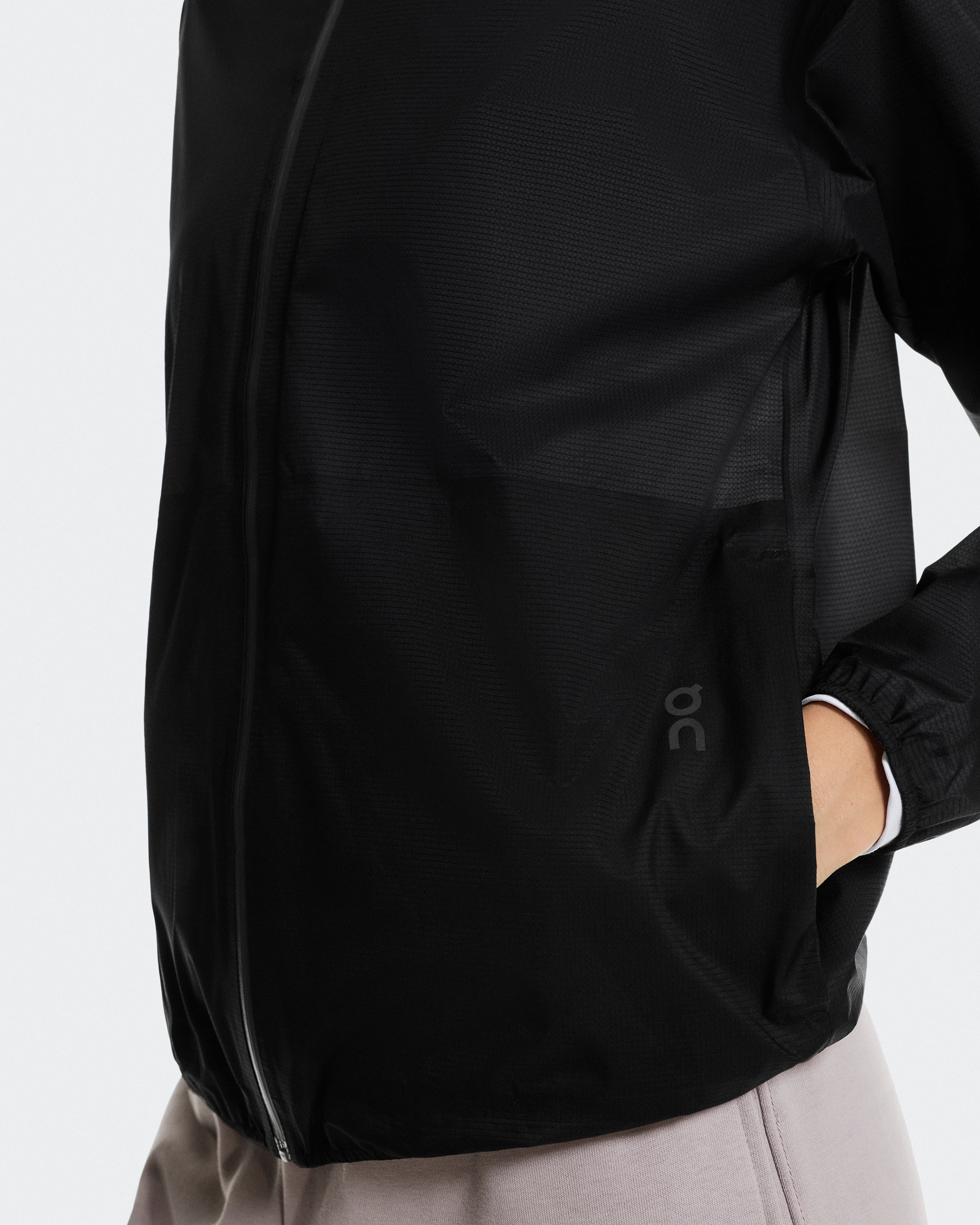 On Explore Lightweight Waterproof Jacket Black Women Jackets