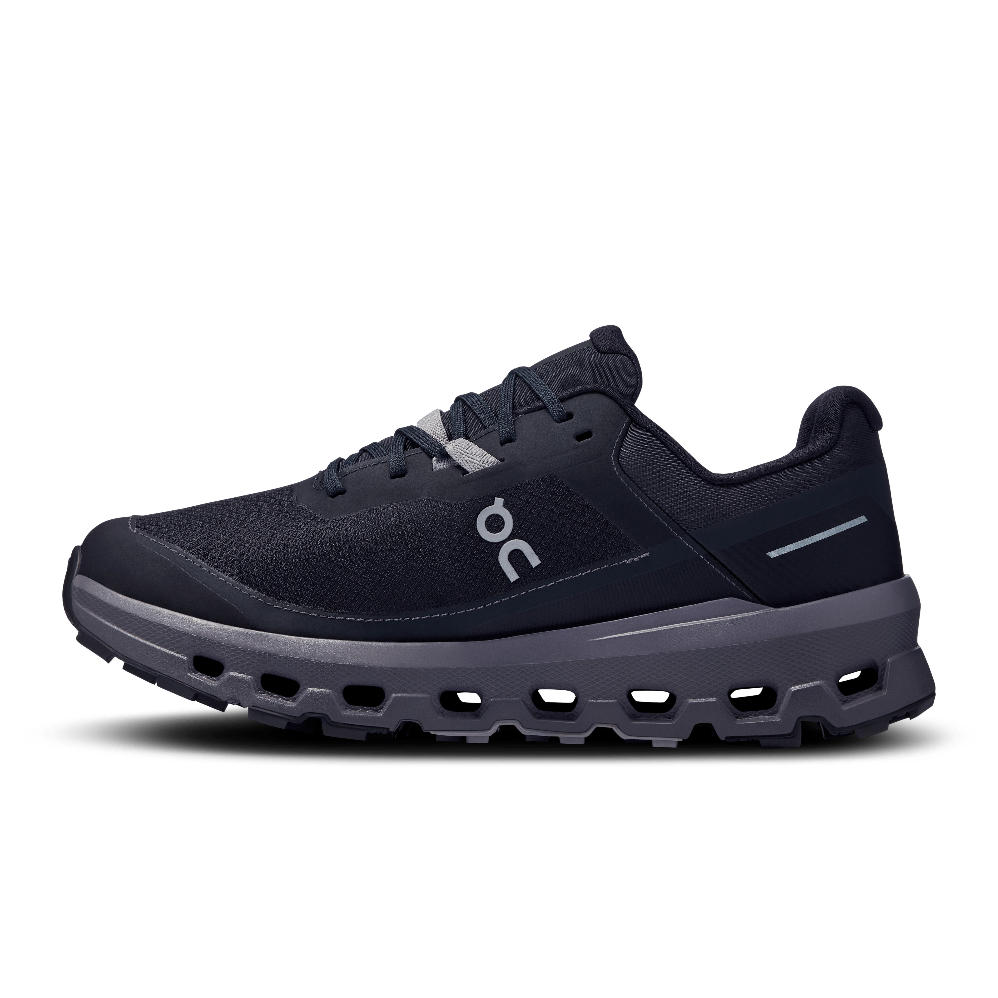 On Cloudvista 2 Waterproof Black & Eclipse Women Trail running Shoes