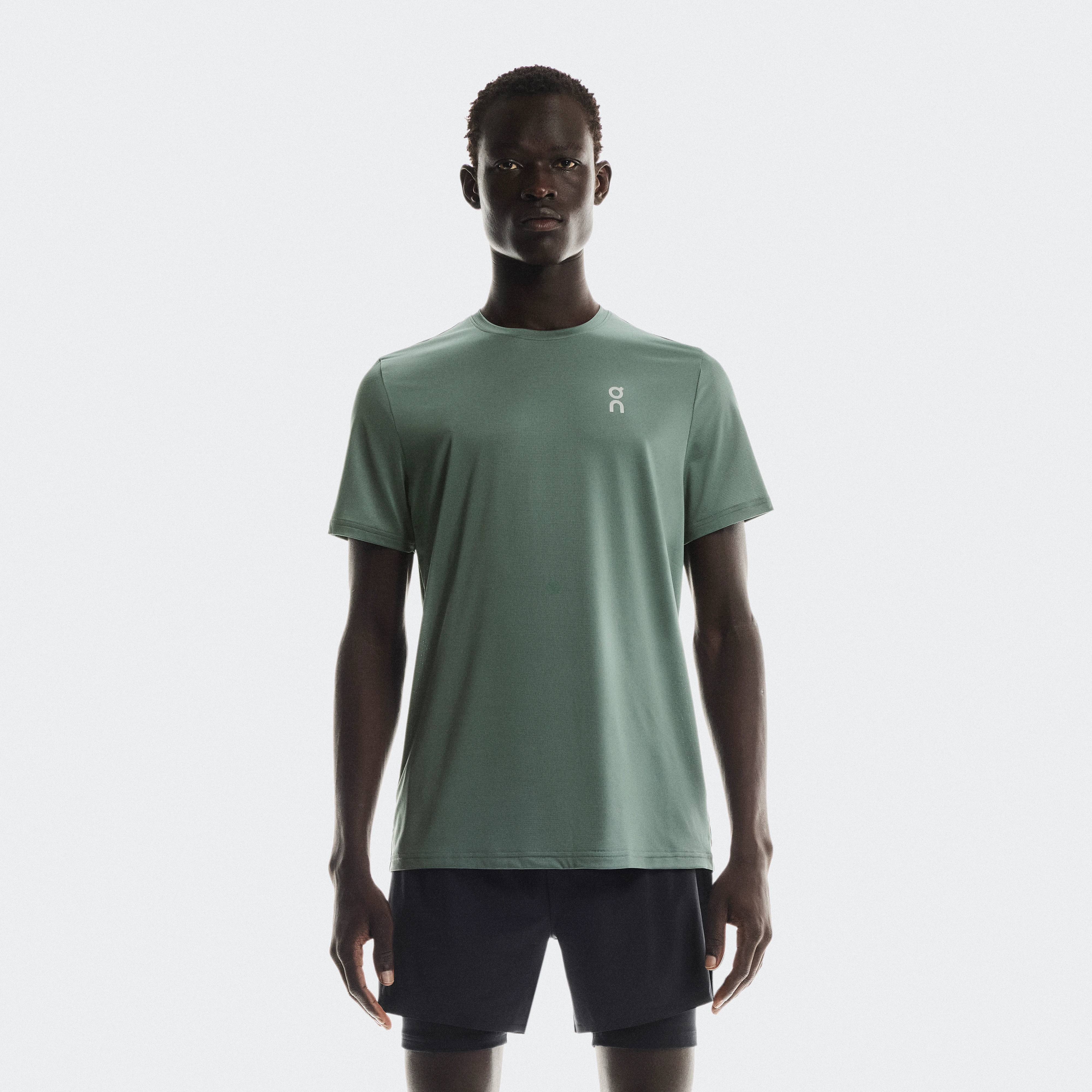 On Core-T Olive Men – Lightweight, versatile, running Tops and t-shirts