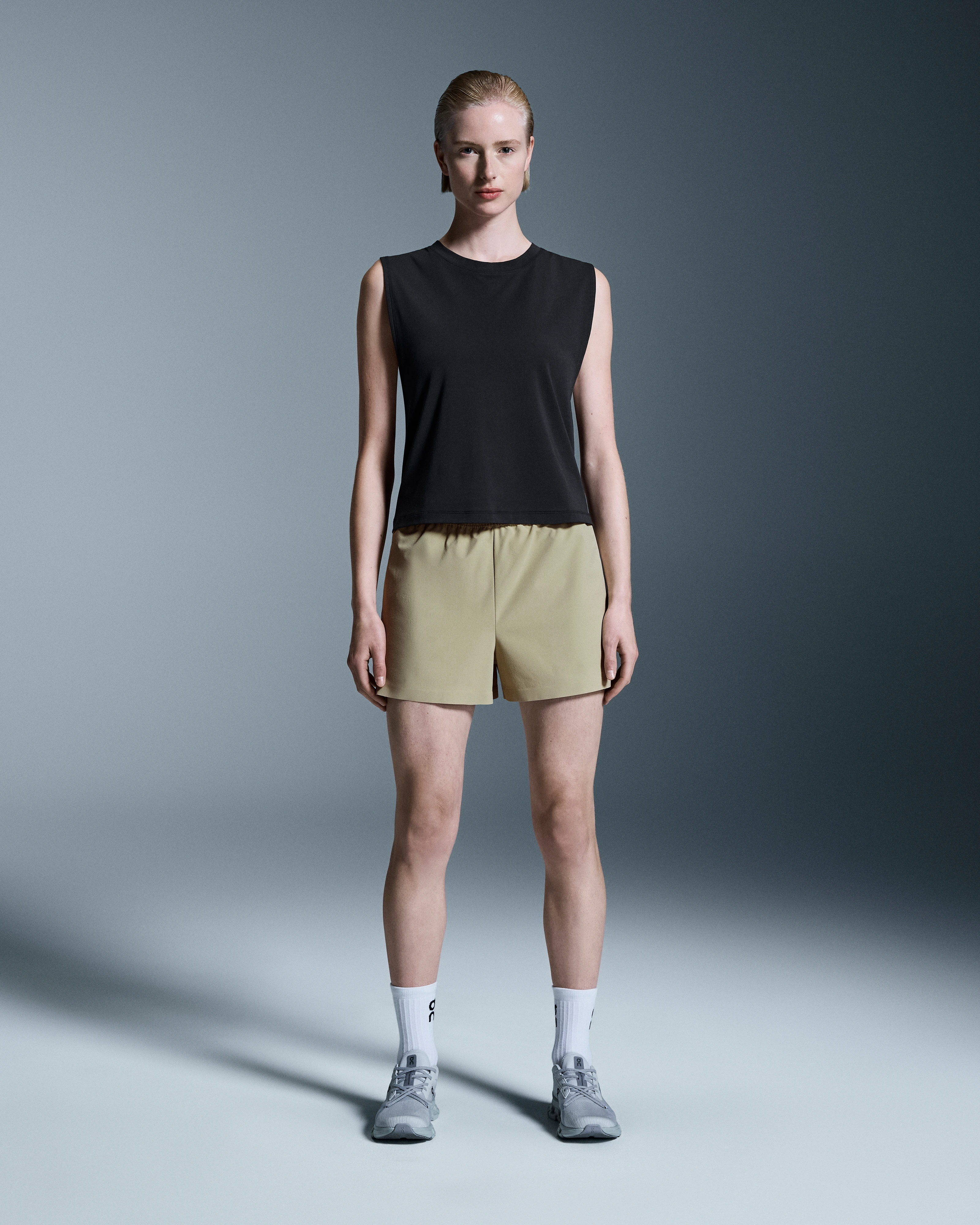 On Focus Crop Black Women Tops and t-shirts