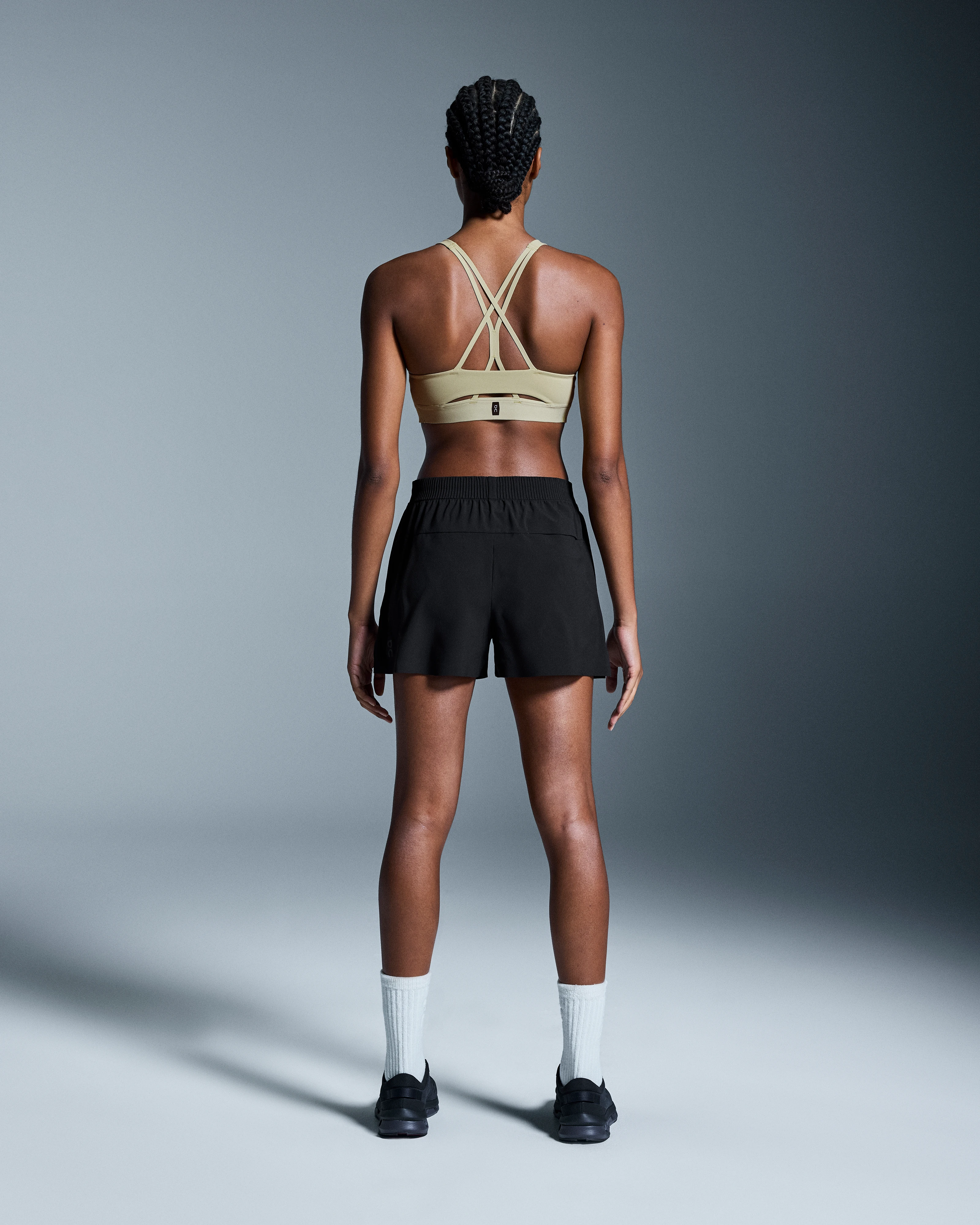 On Focus Shorts Black Women Shorts