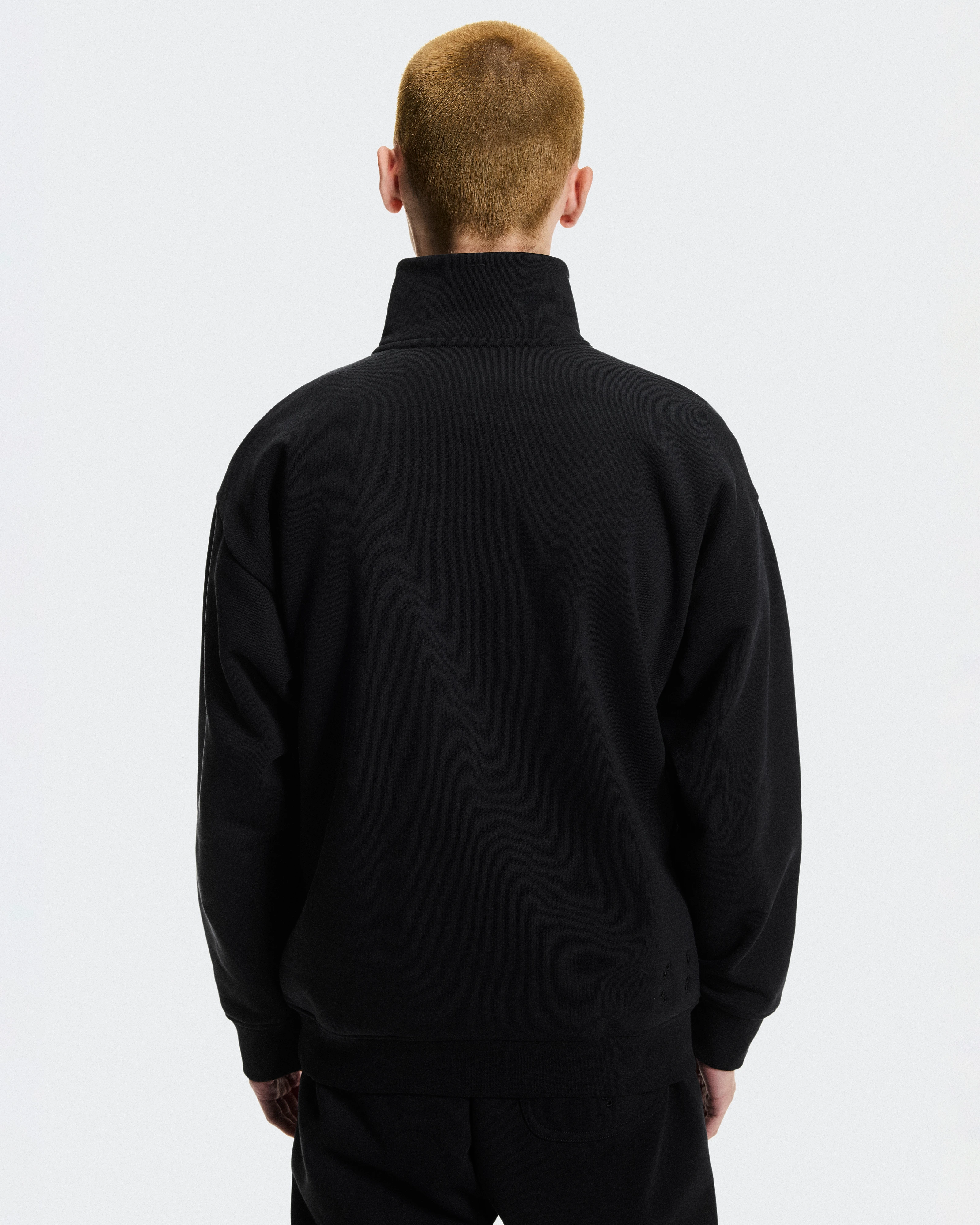 On Club Collective 1/4 Zip Black Men Hoodies and sweatshirts
