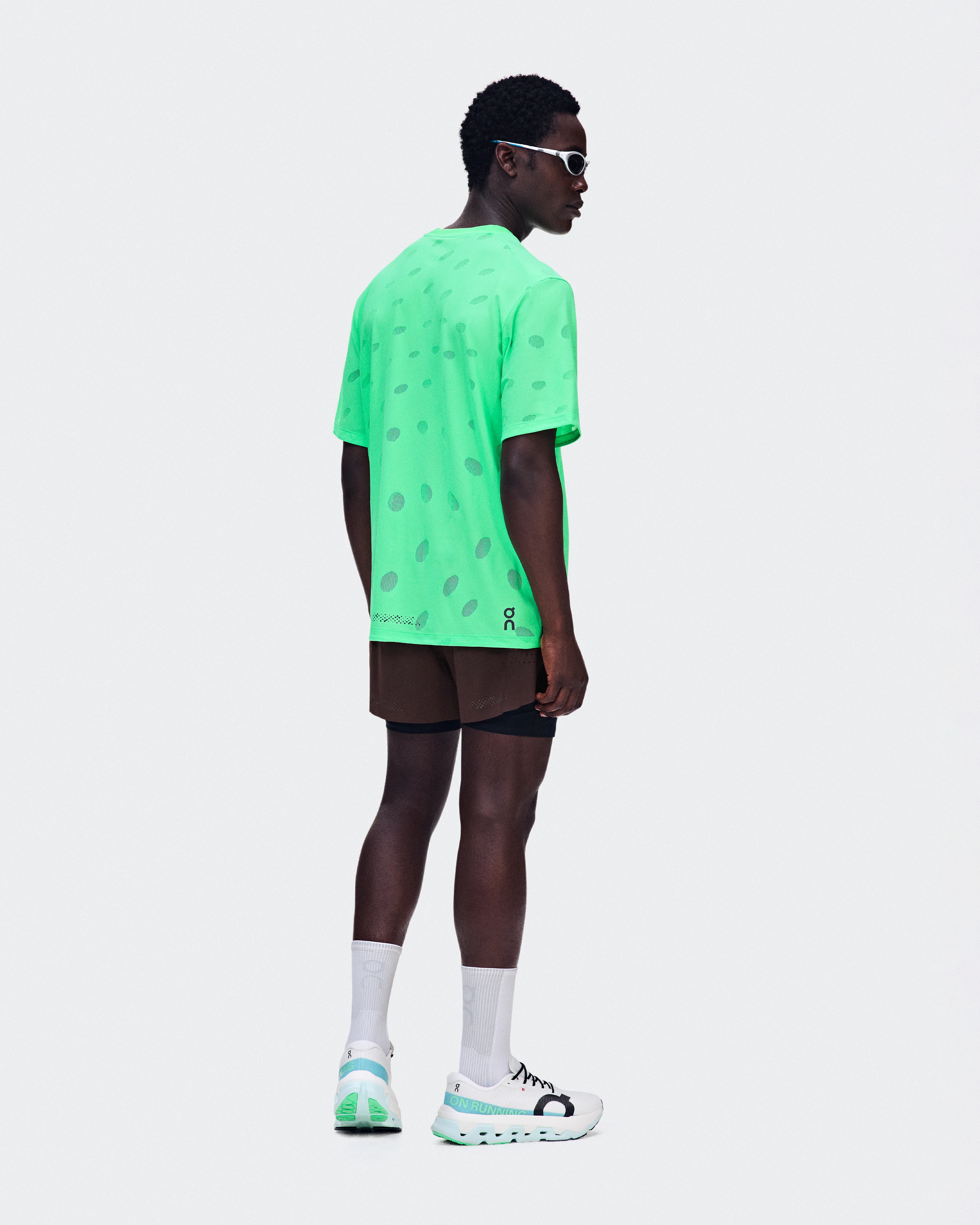 On Zero-T Breathe Verdite Men Tops and t-shirts