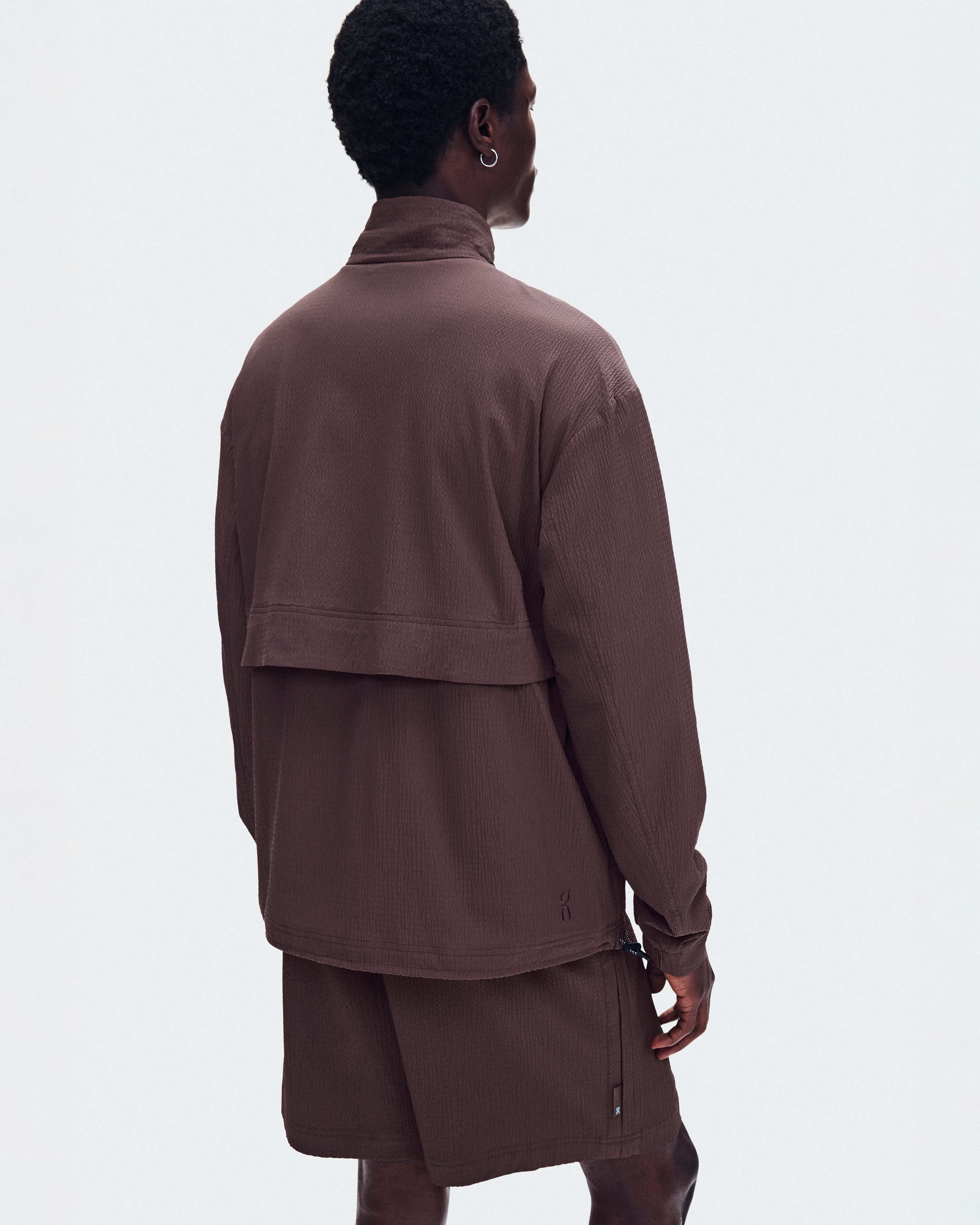 On Courtside 1/2 Zip Eaze Mulberry Men Hoodies and sweatshirts