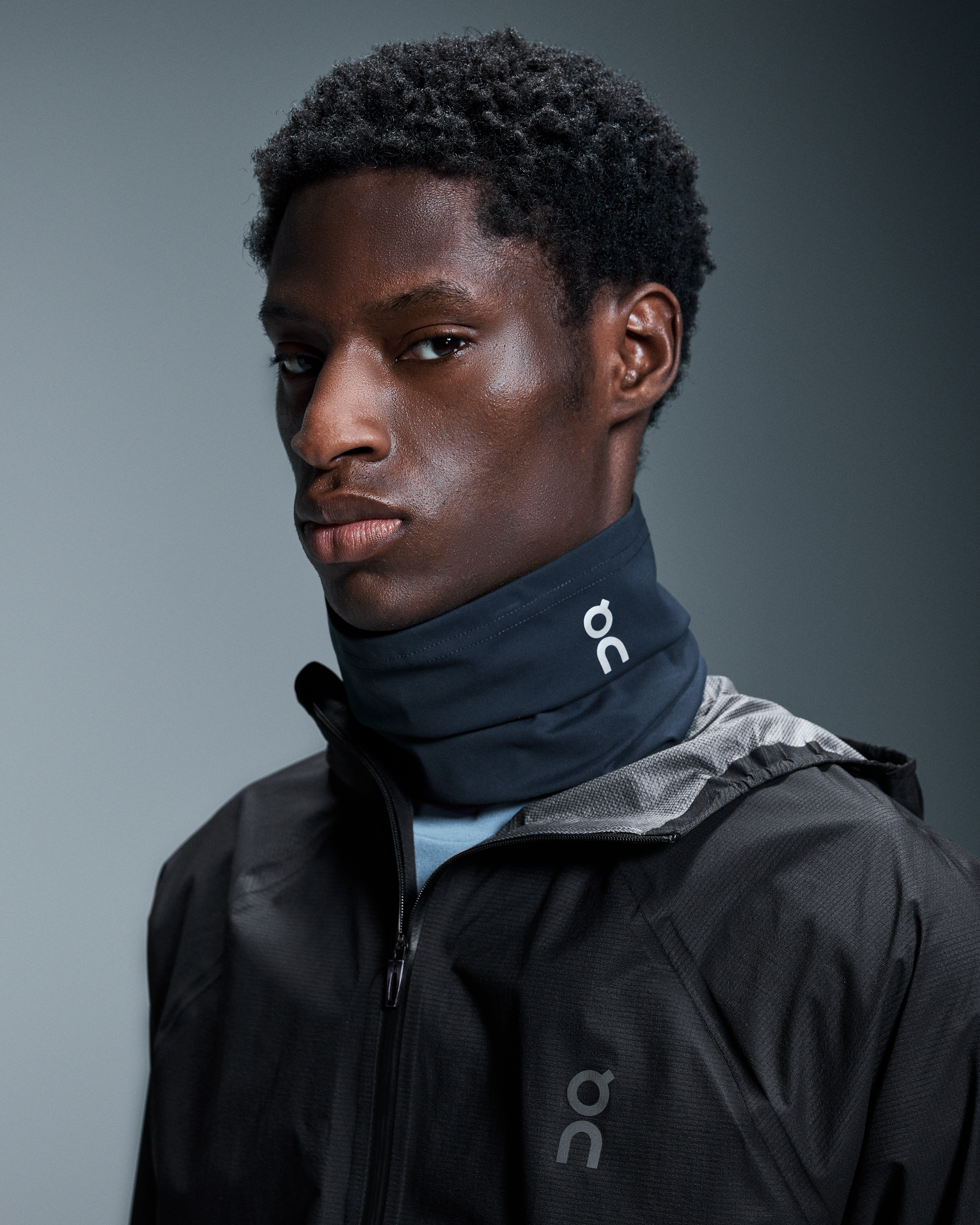 On Core Neck Gaiter Navy Unisex Scarves and neck gaiters