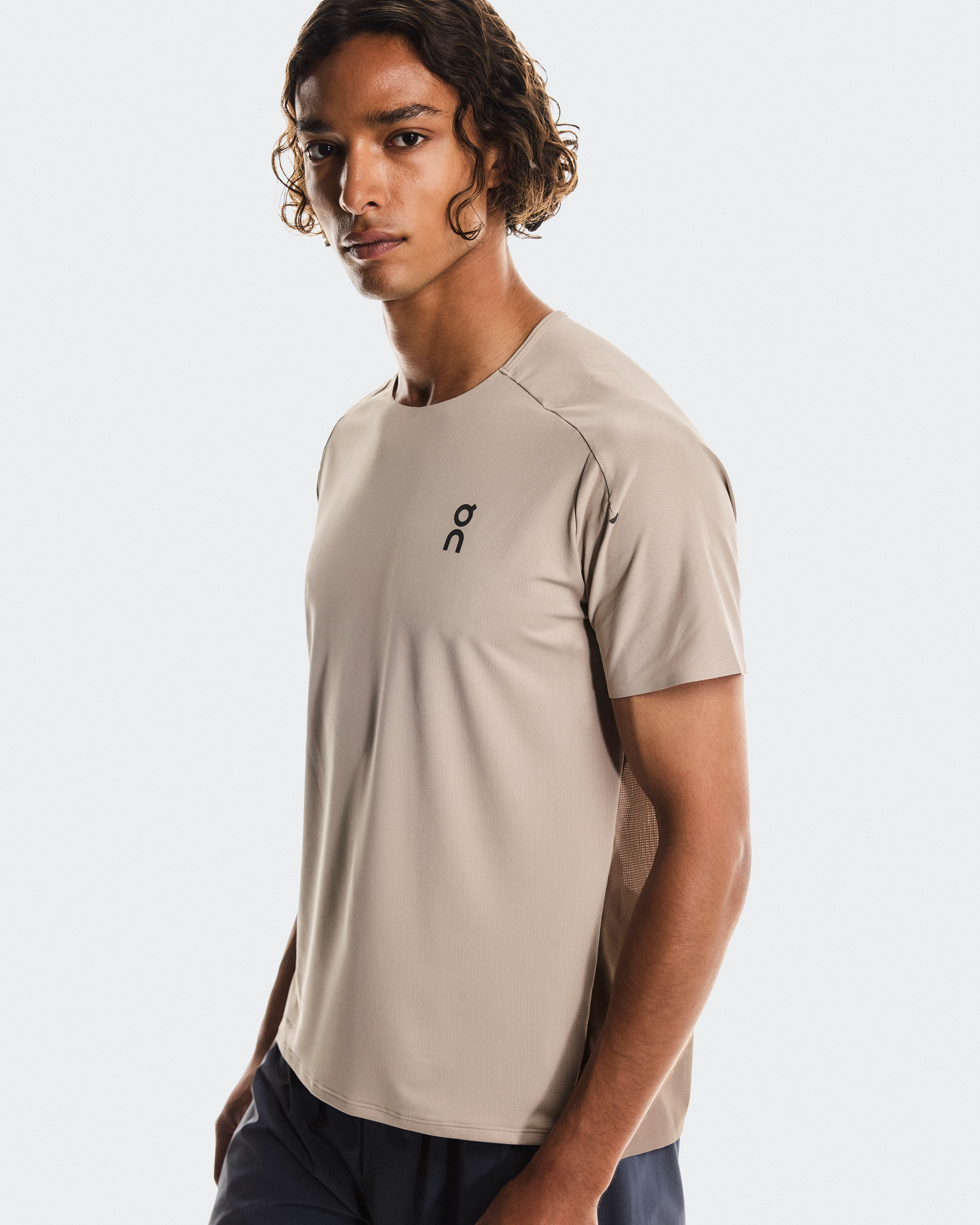 On Performance-T Desert & Cinder Men Tops and t-shirts