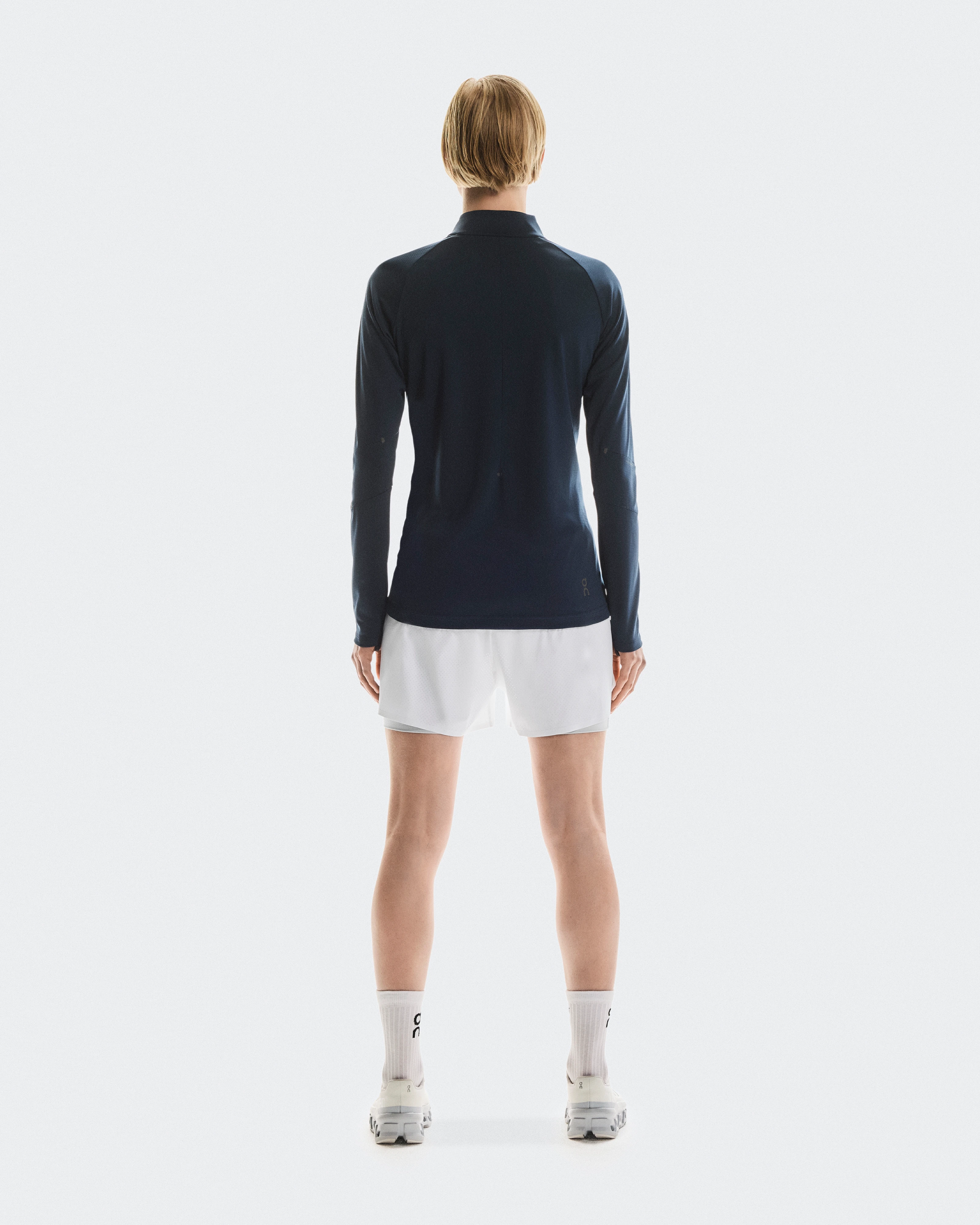 On Climate Shirt Navy Women Hoodies and sweatshirts