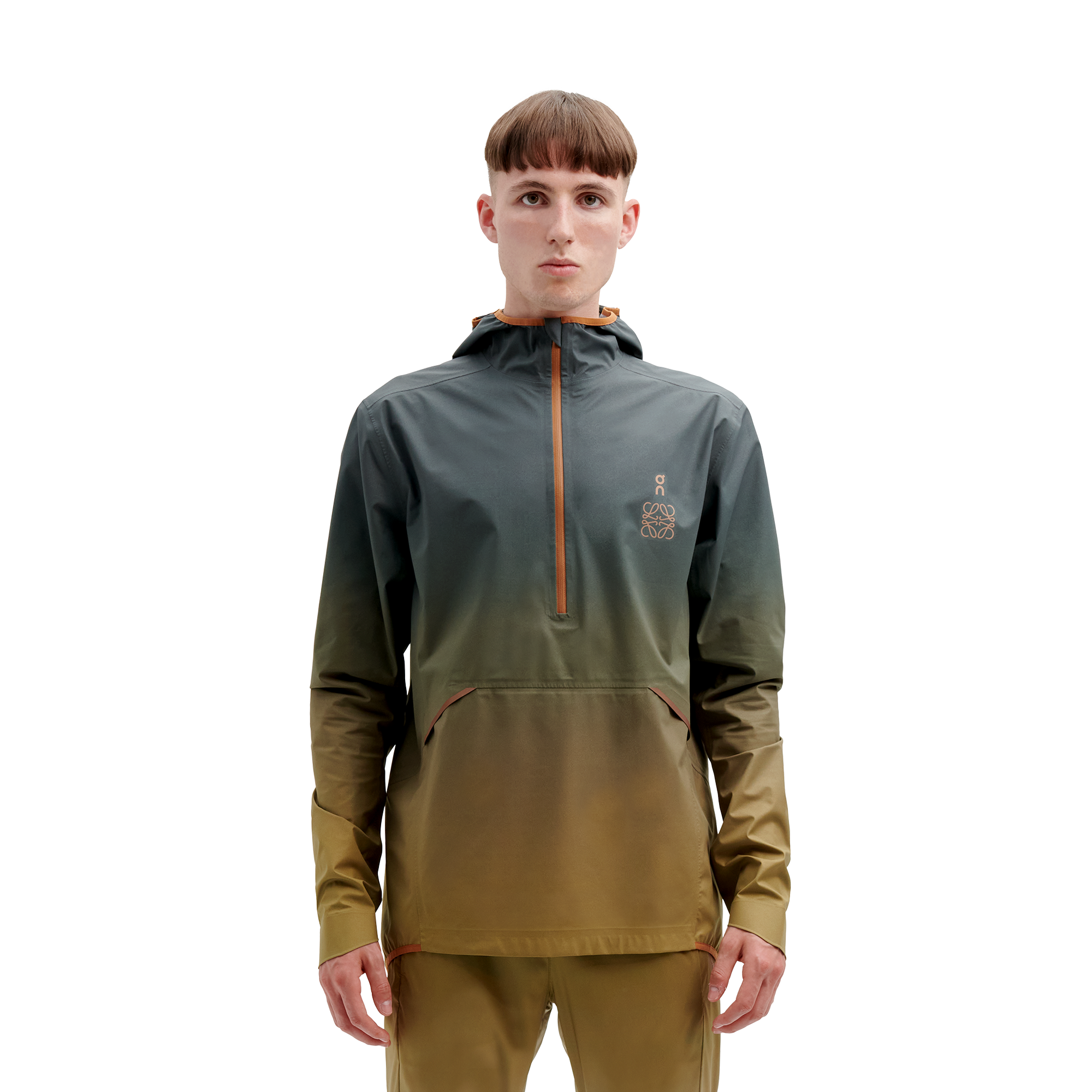 On Waterproof Anorak LOEWE Gradient Khaki Men Jackets