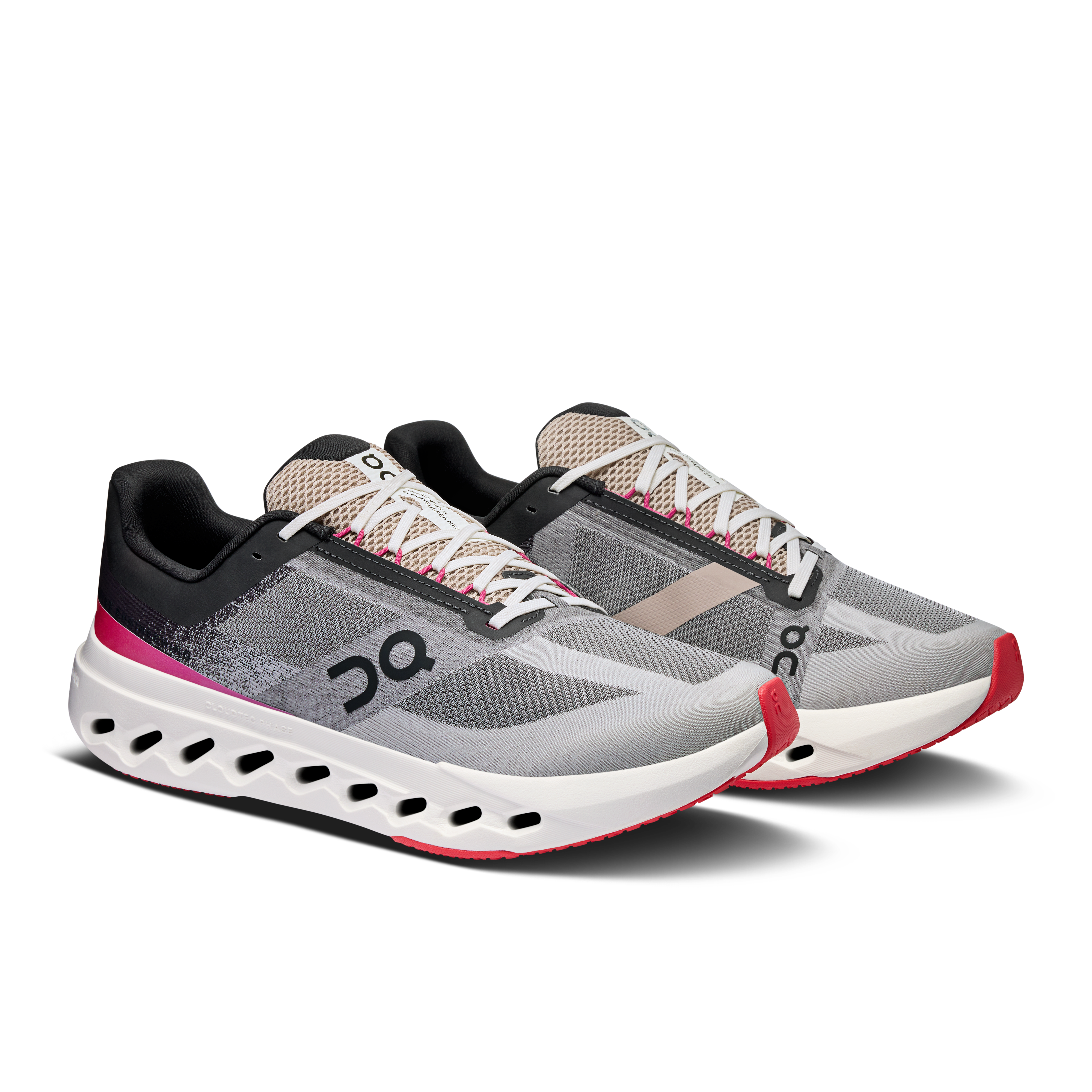 On Cloudsurfer Next Black & White Men Road running Shoes