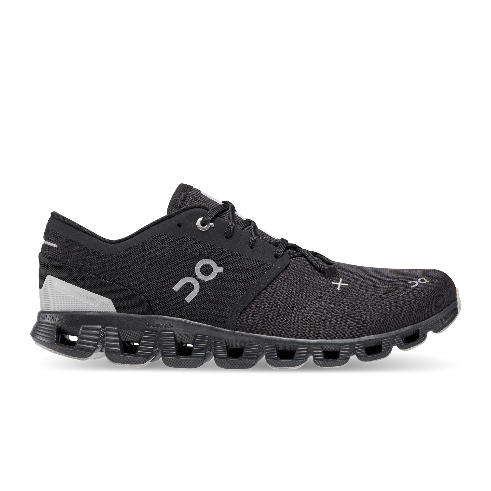 On Cloud X 3 Black Men Road running Shoes