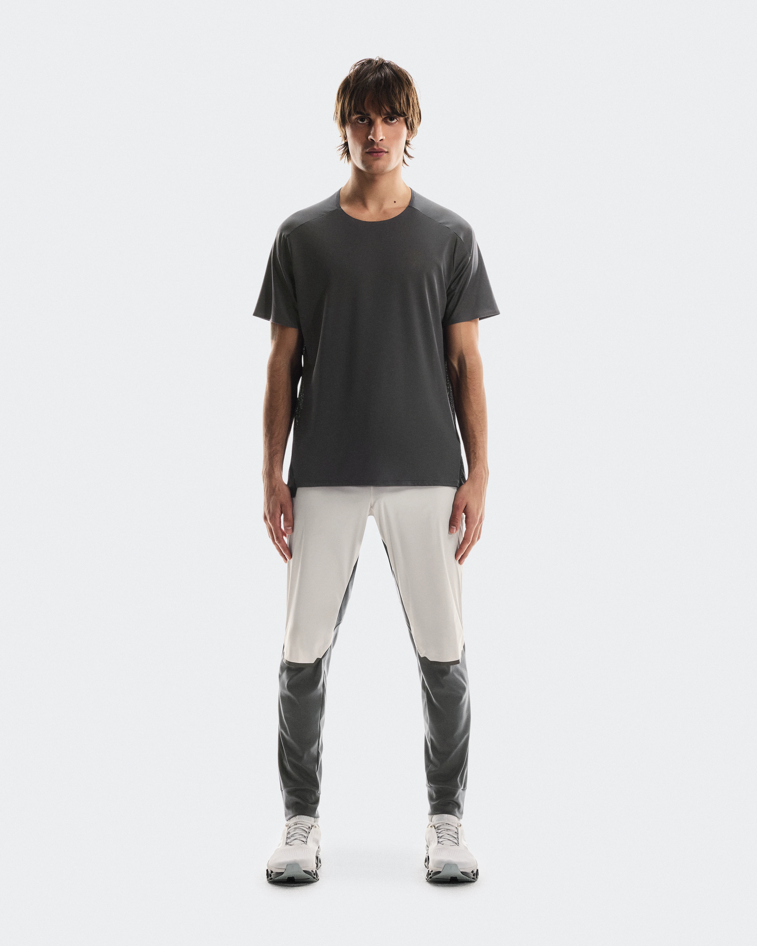 On Weather Pants Silver & Eclipse Men Pants