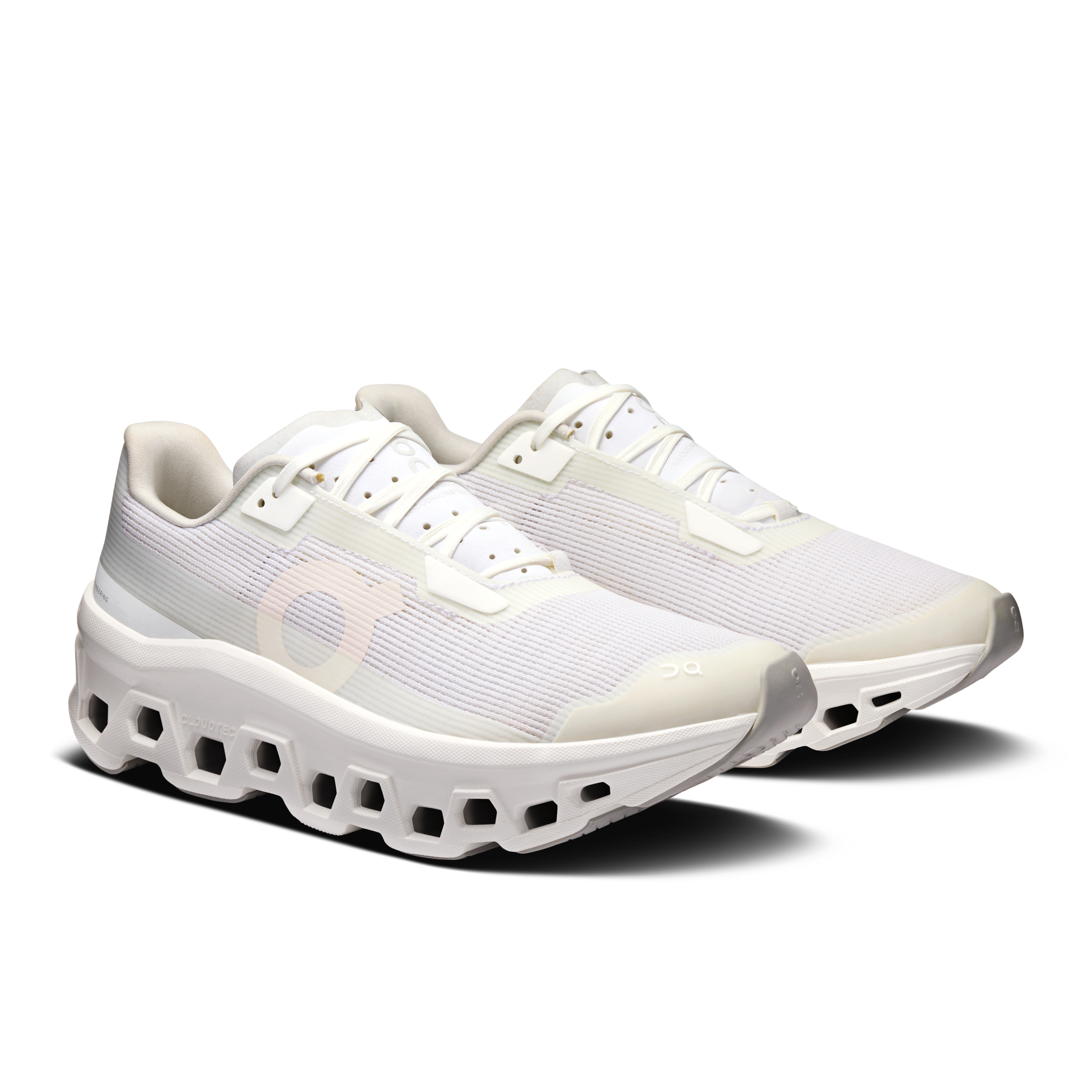 On Cloudmonster Void White & White Women Active life Shoes