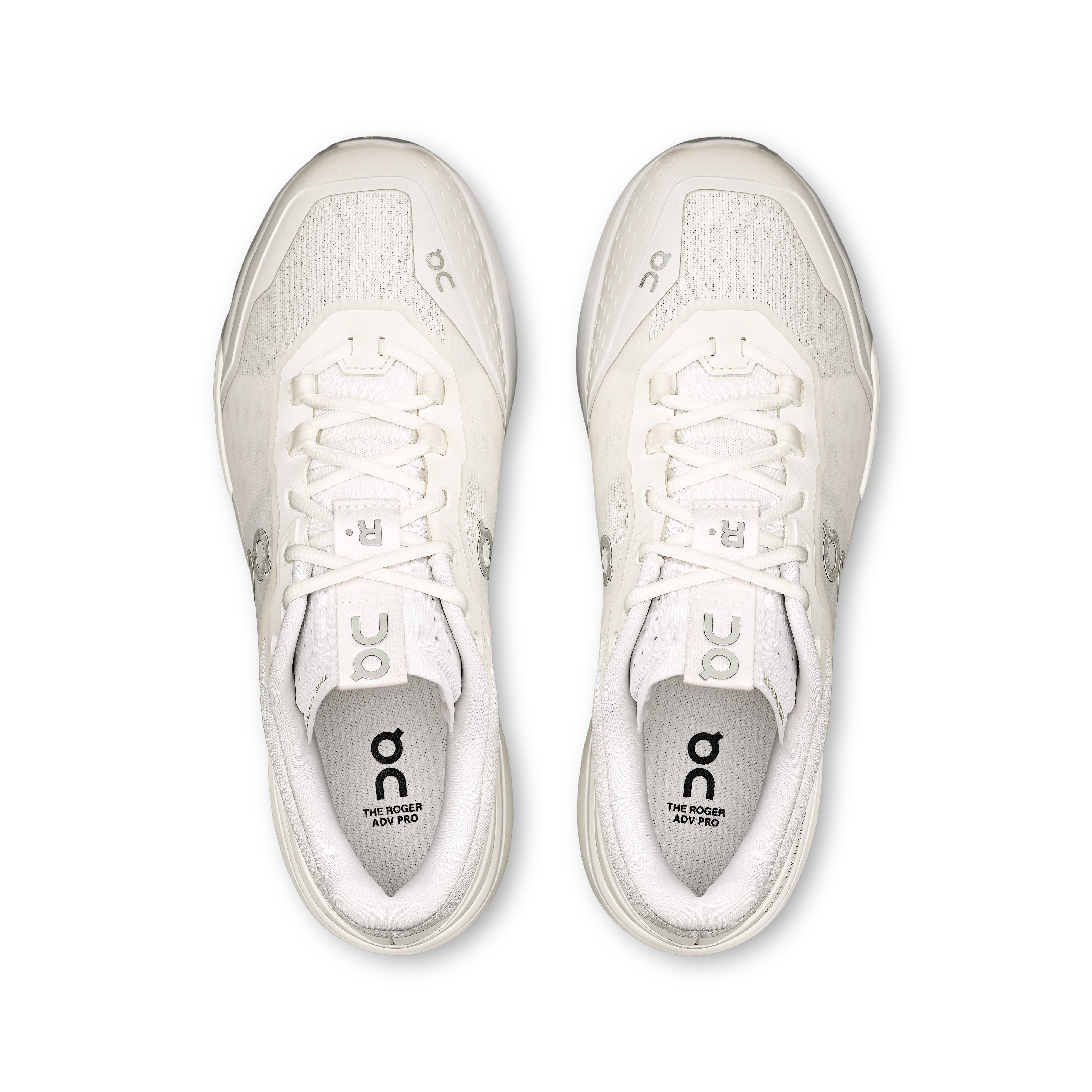On THE ROGER Advantage Pro White & White Men Tennis Shoes