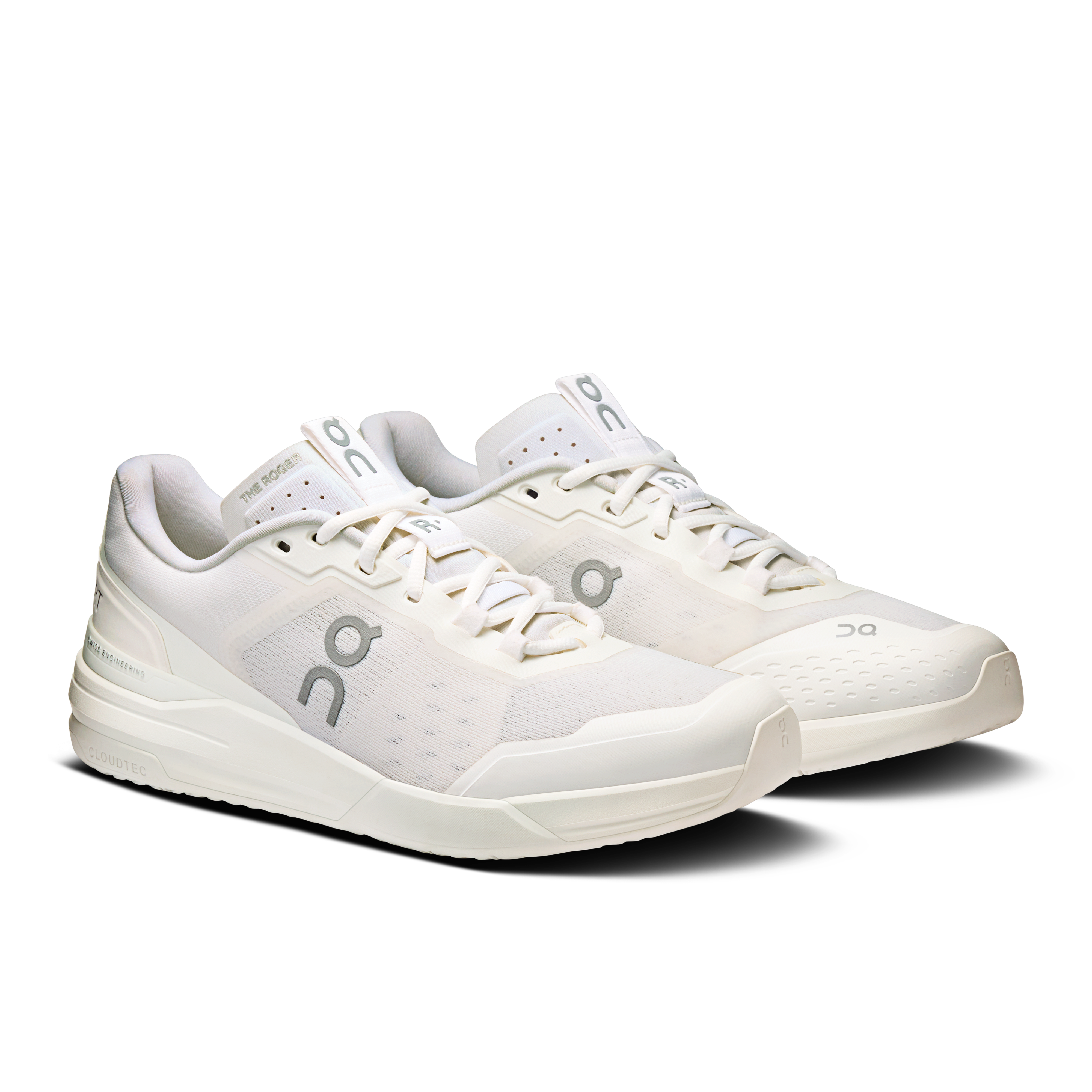 On THE ROGER Advantage Pro White & White Men Tennis Shoes