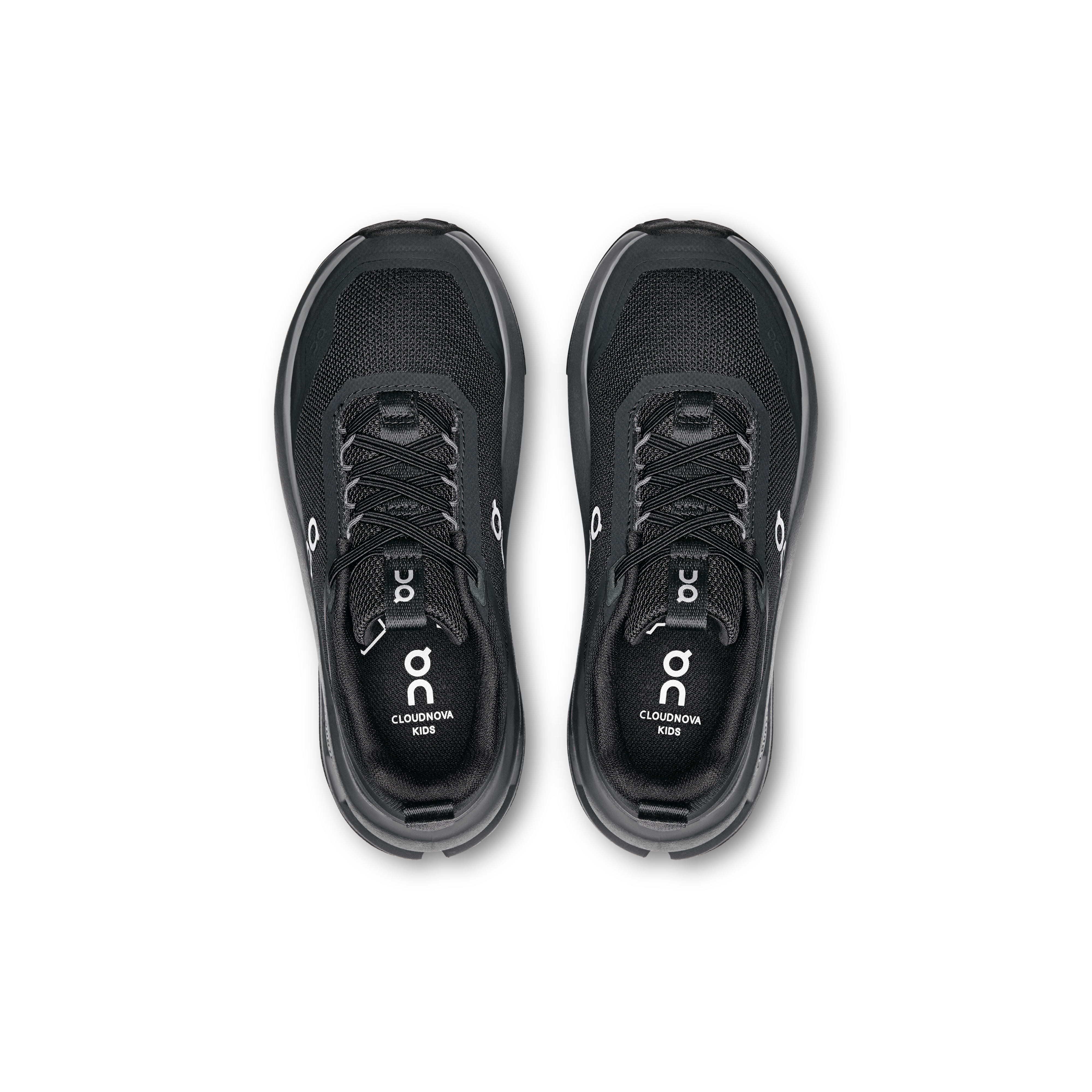 On Cloudnova Kids Black & Eclipse Kids Active life Shoes