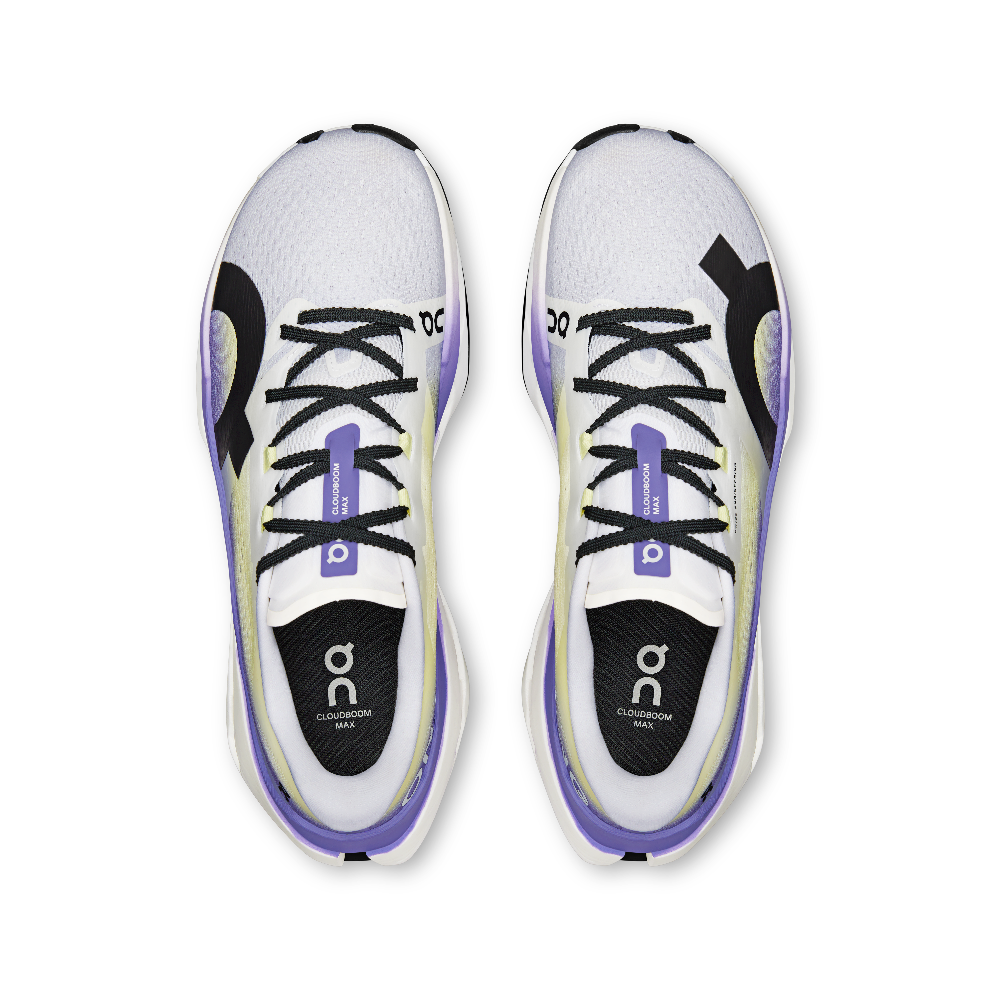 On Cloudboom Max White & Juniper Men Road running Shoes