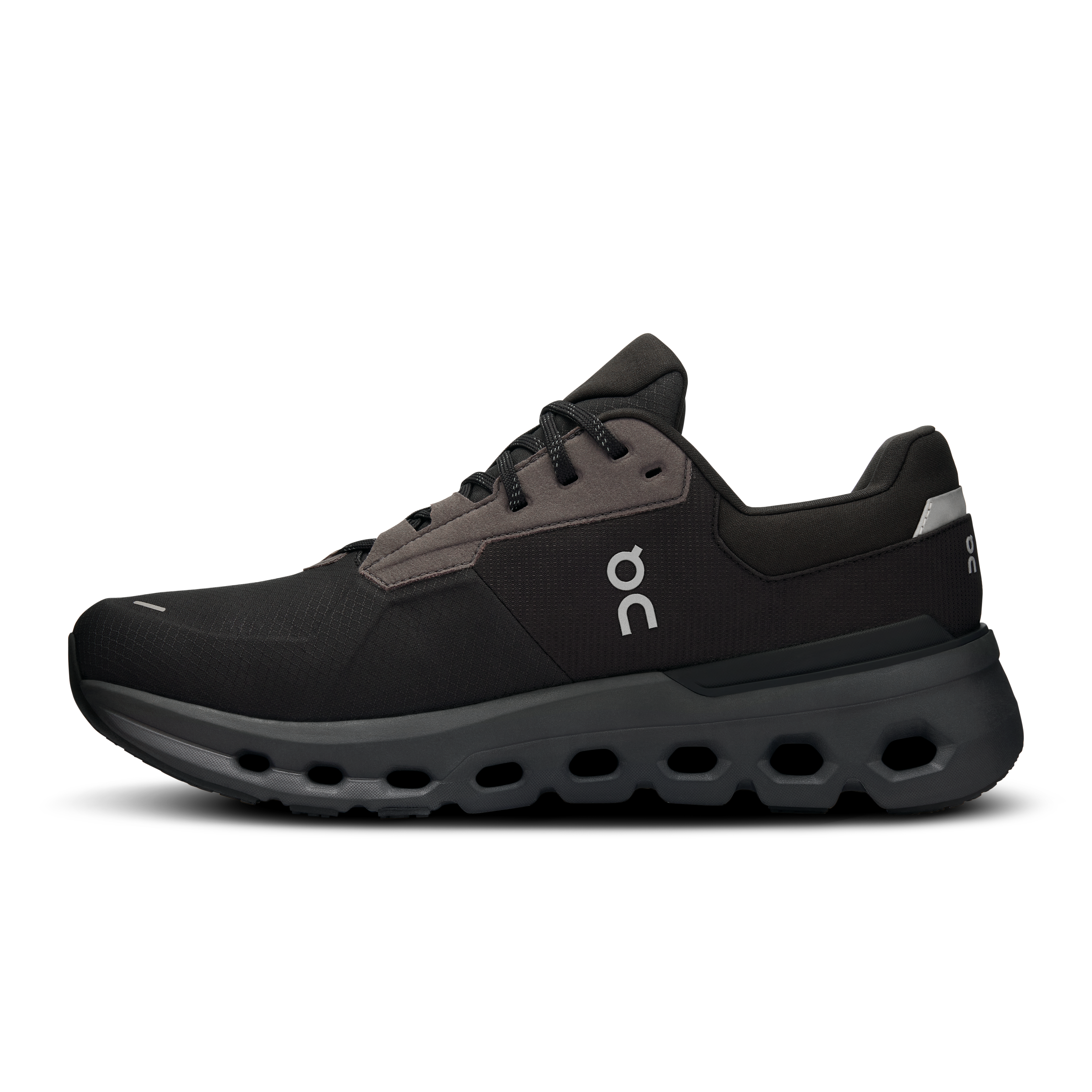 On Cloudrunner 2 Waterproof Magnet & Black Men Road running Shoes