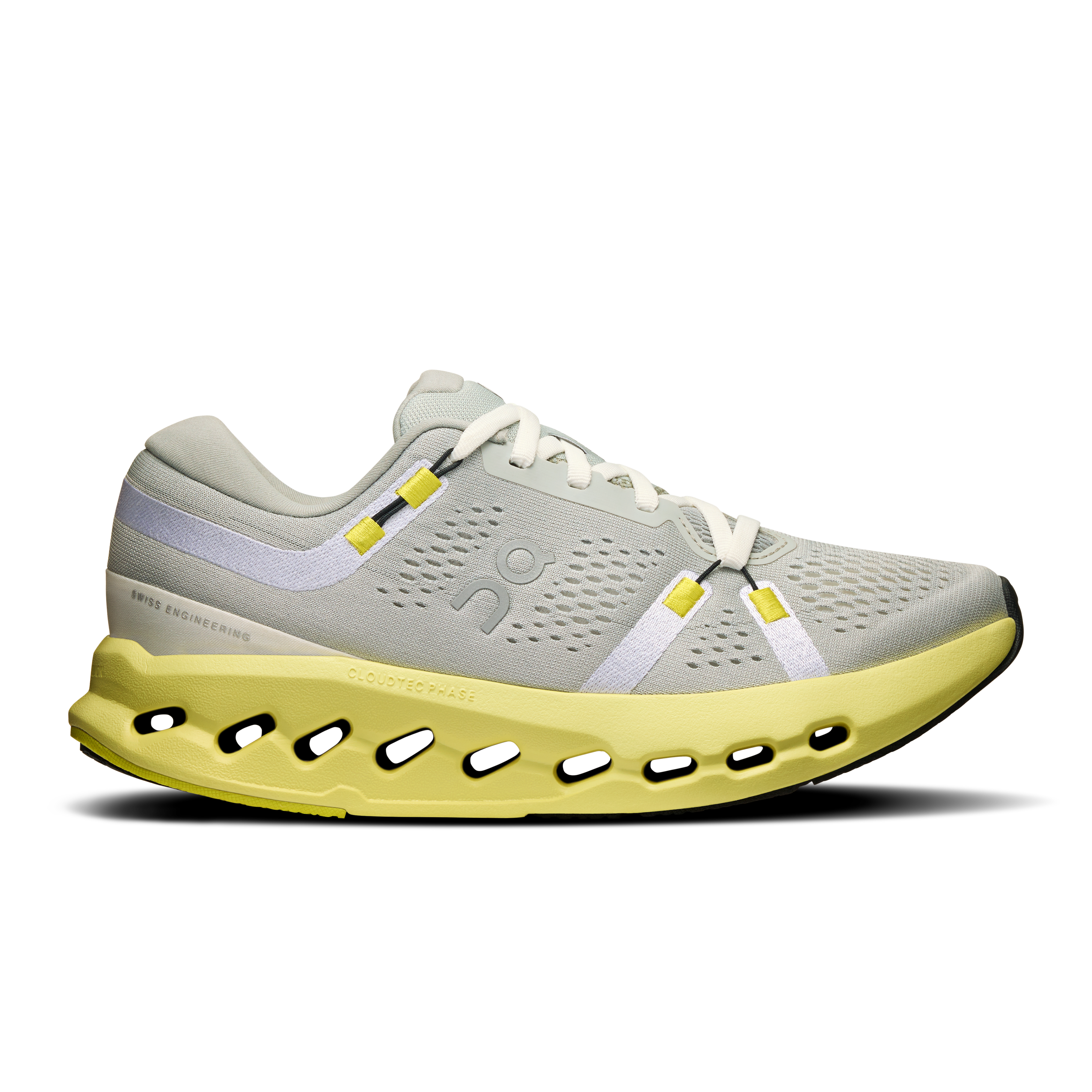 Cloudsurfer 2 Road Running Shoe in Glacier/Limelight