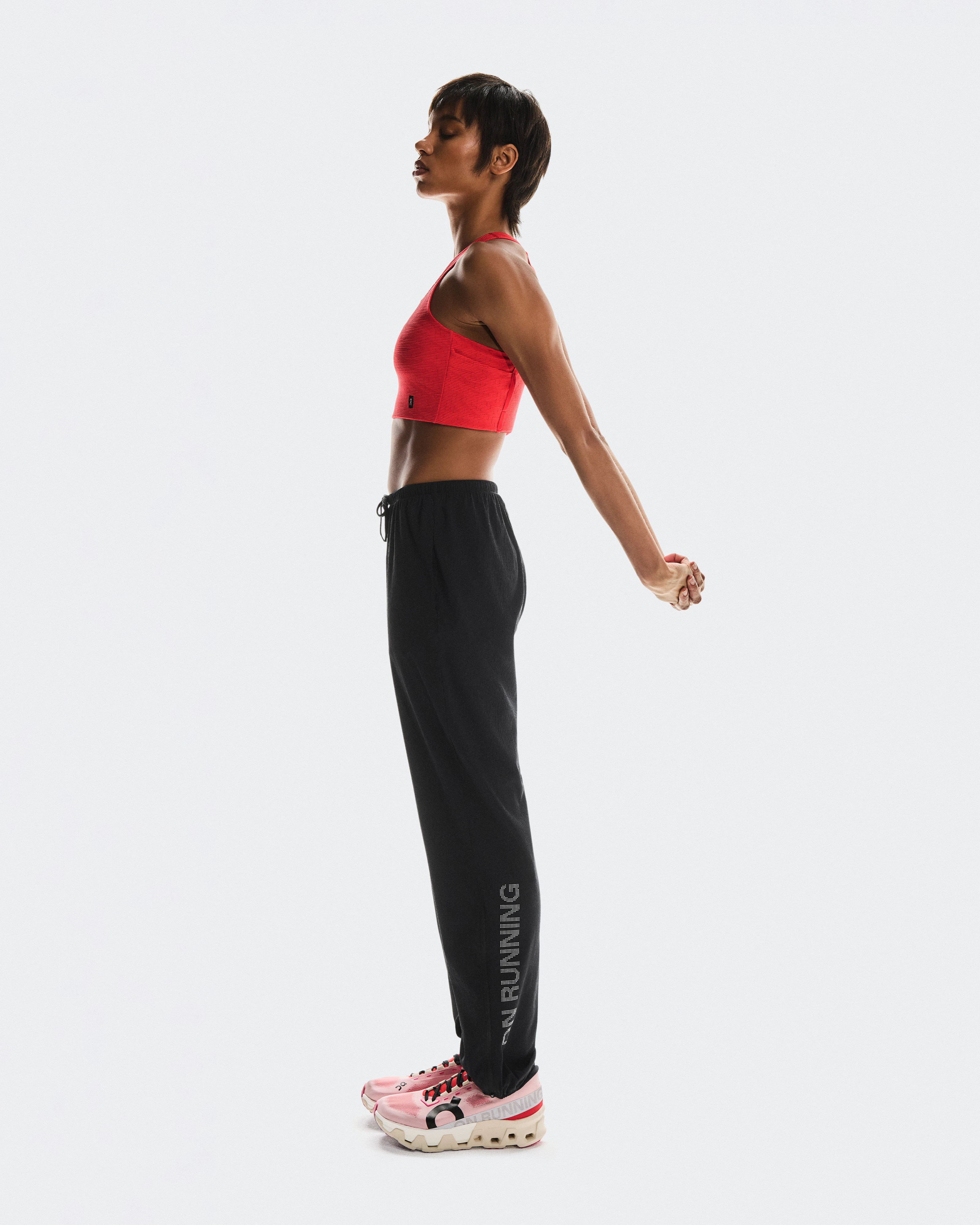 On Pace Pants Black Women Pants